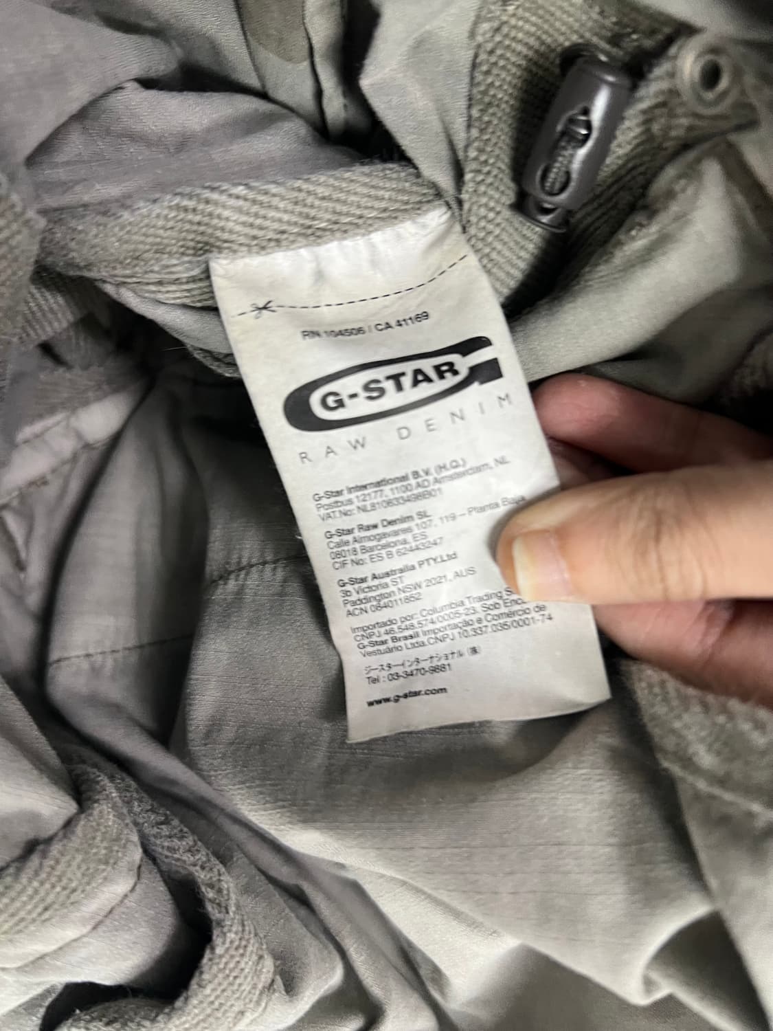 G-STAB 무늬 야상 상품이미지3