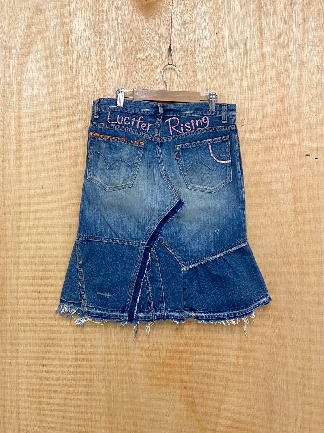 HYSTERIC GLAMOUR punk ruffle skirt 그런지 상품이미지4