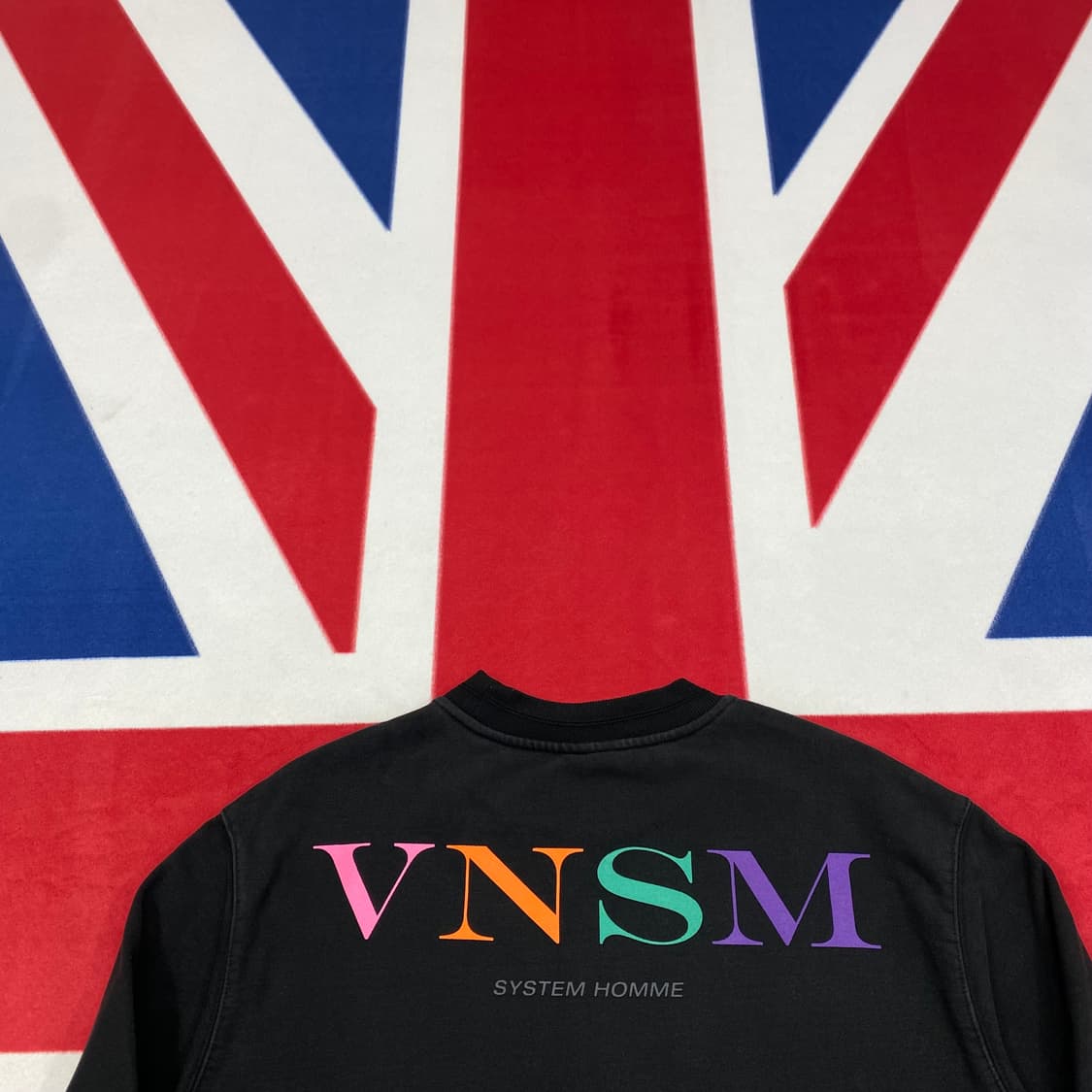 시스템 옴므x비너스맨션 오버핏 맨투맨 95 상품이미지3