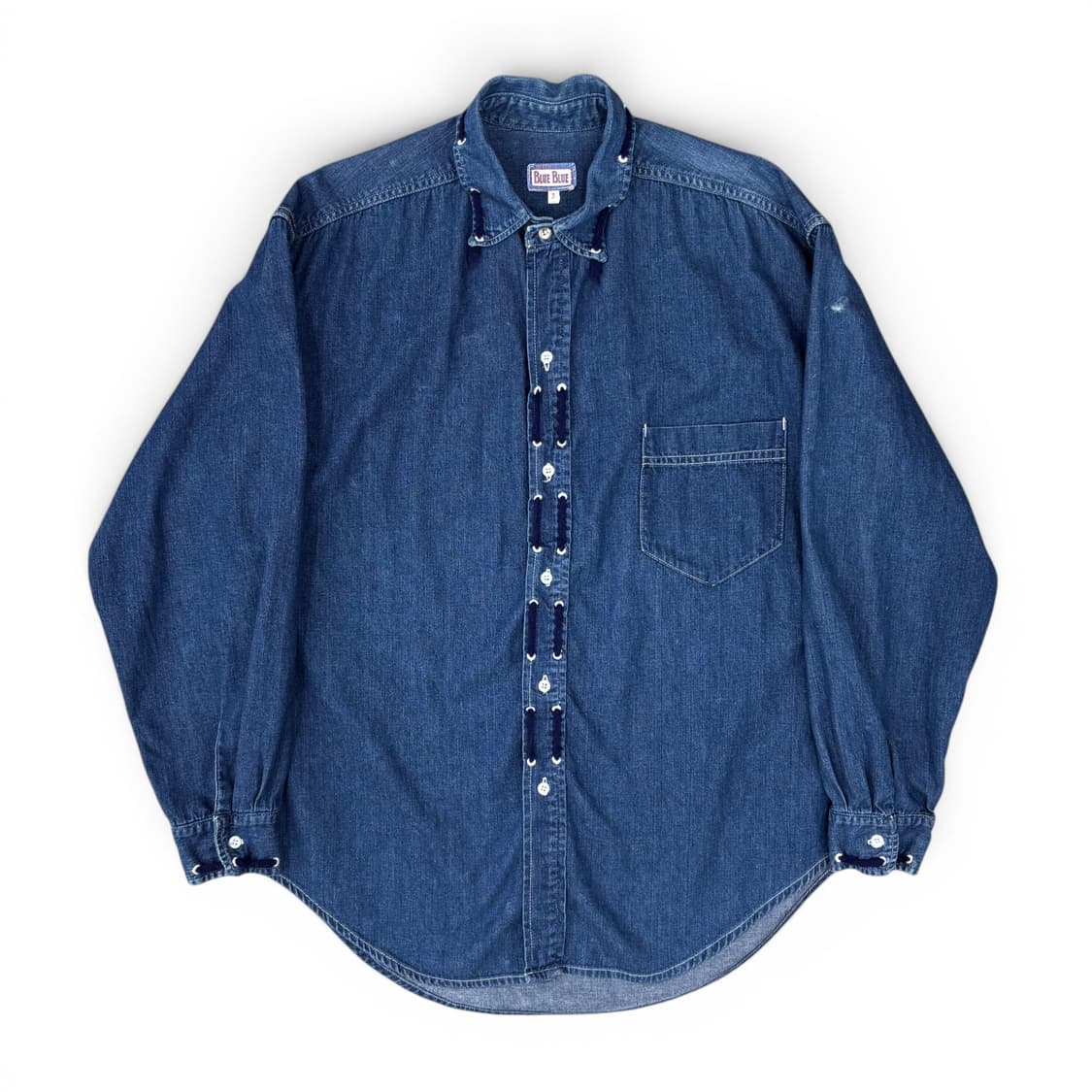 블루블루 데님 셔츠 상품이미지1