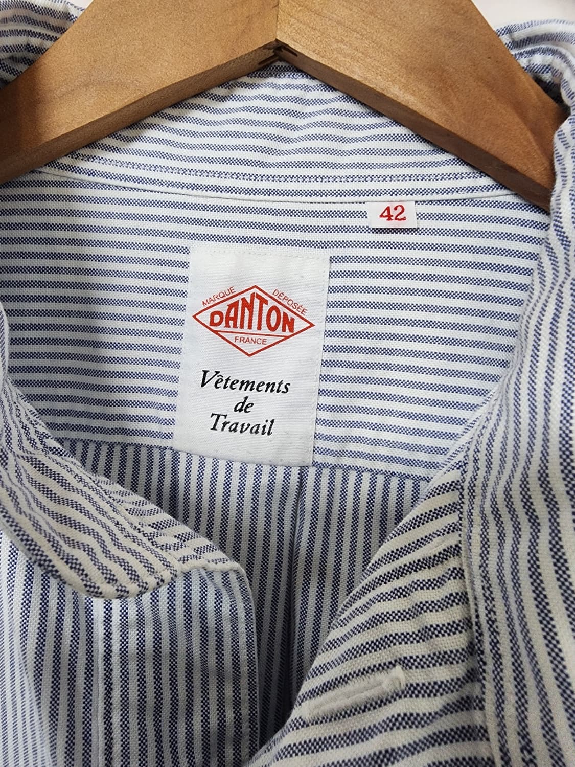 단톤 스트라이프 풀오버 셔츠 상품이미지9