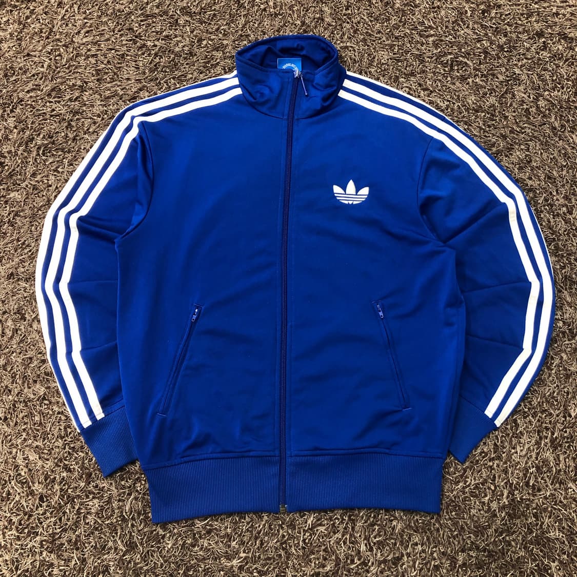 95 아디다스 파이어버드 블루 져지 트랙 자켓 상품이미지1