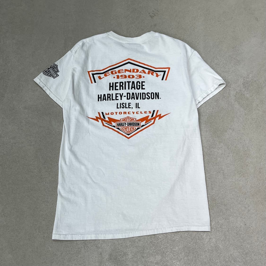 할리데이비슨 로고 반팔티 s09939 상품이미지2