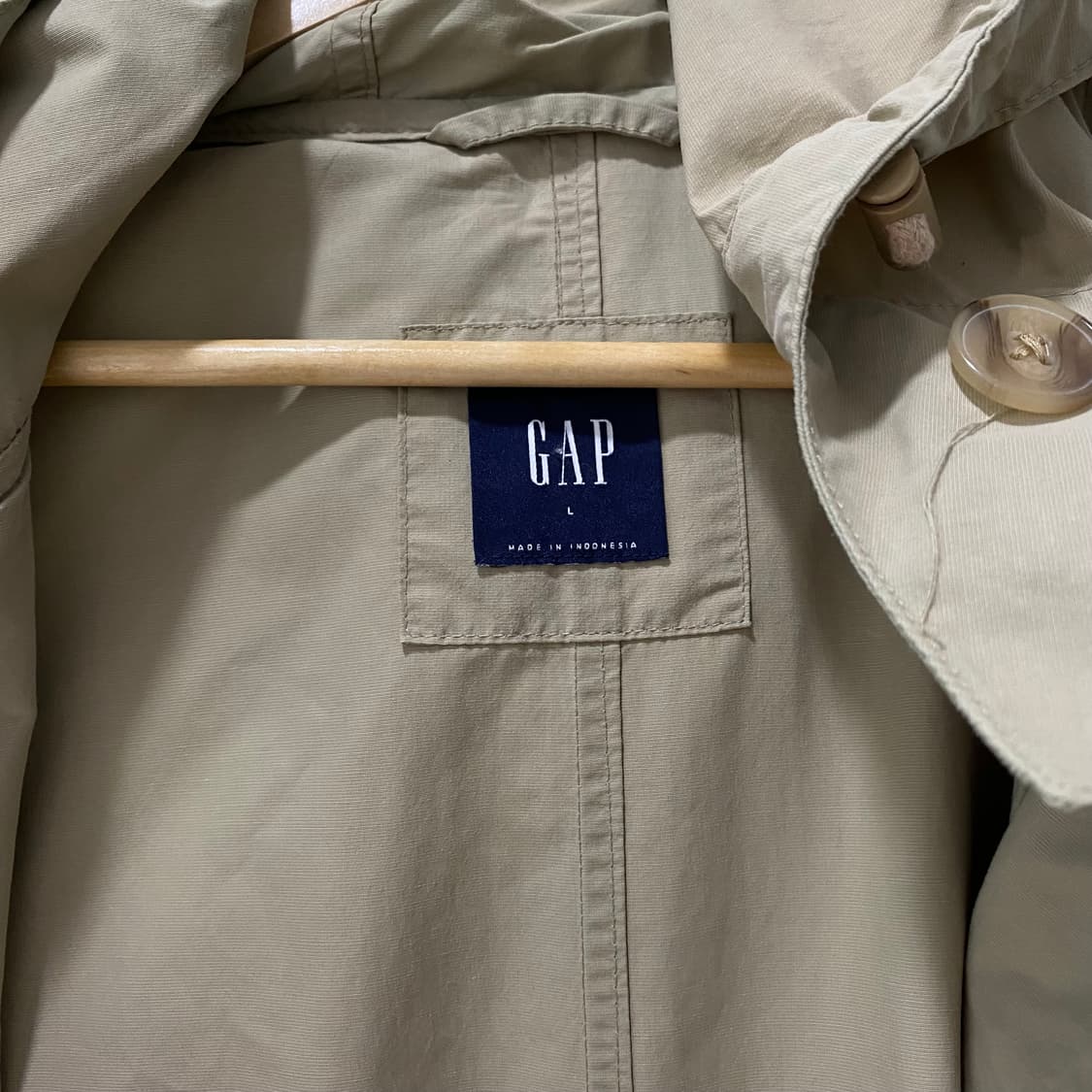 🌊GAP hoodie long coat 상품이미지8