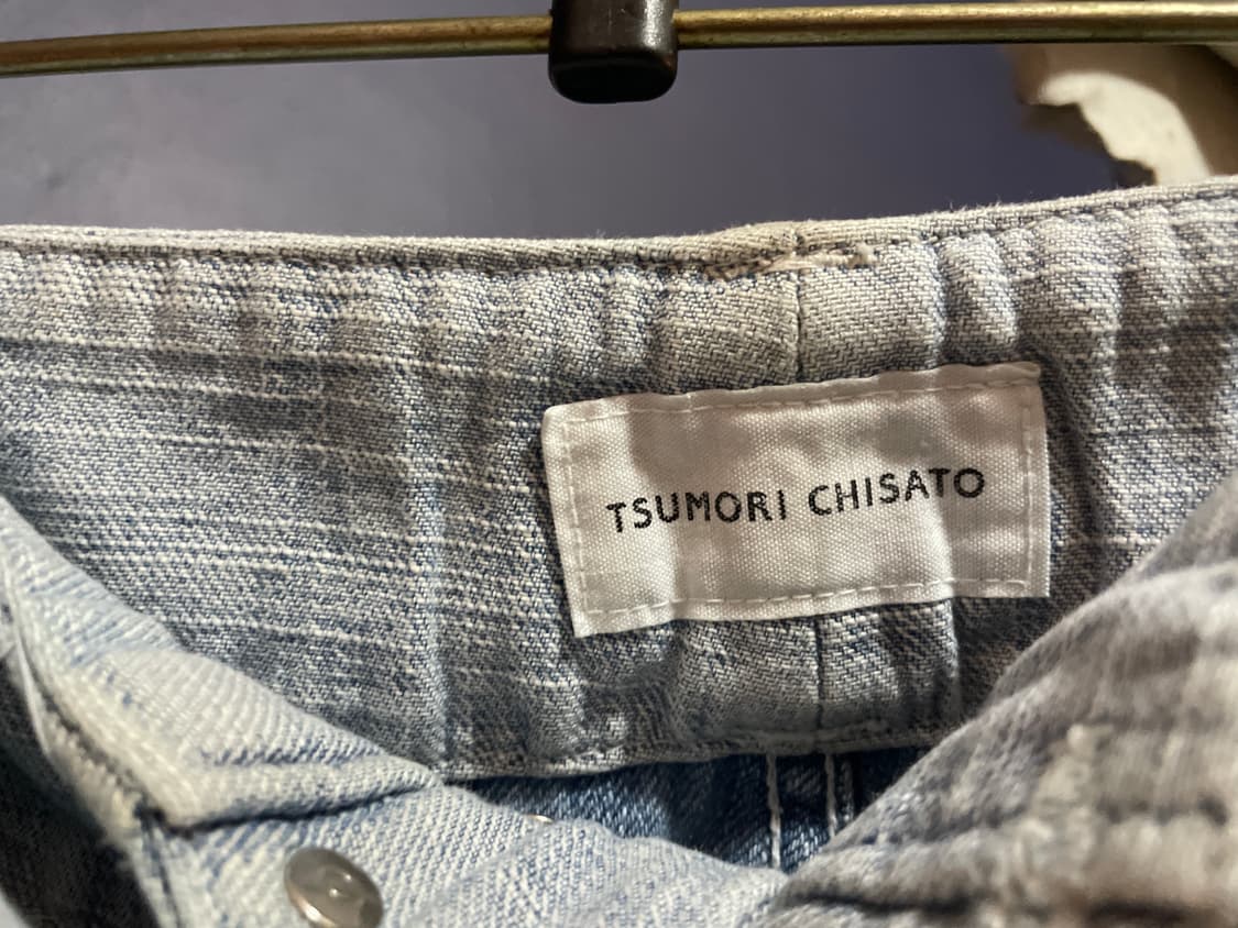 츠모리치사토 데님 팬츠 상품이미지5