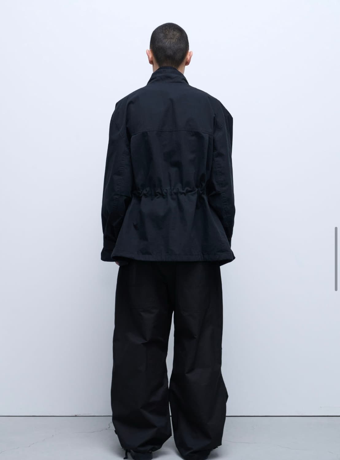 Etce STRAP FIELD JACKET BLACK XL 상품이미지5