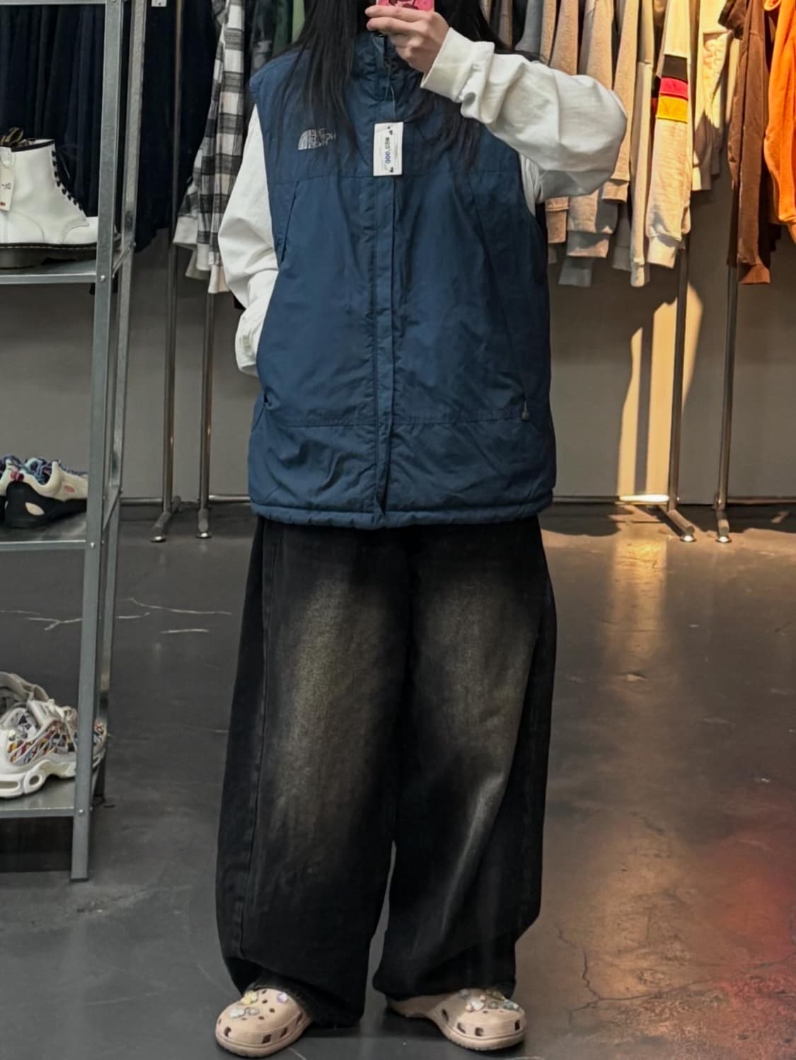 노스페이스 리버시블 경량 패딩 베스트 A3358 상품이미지1