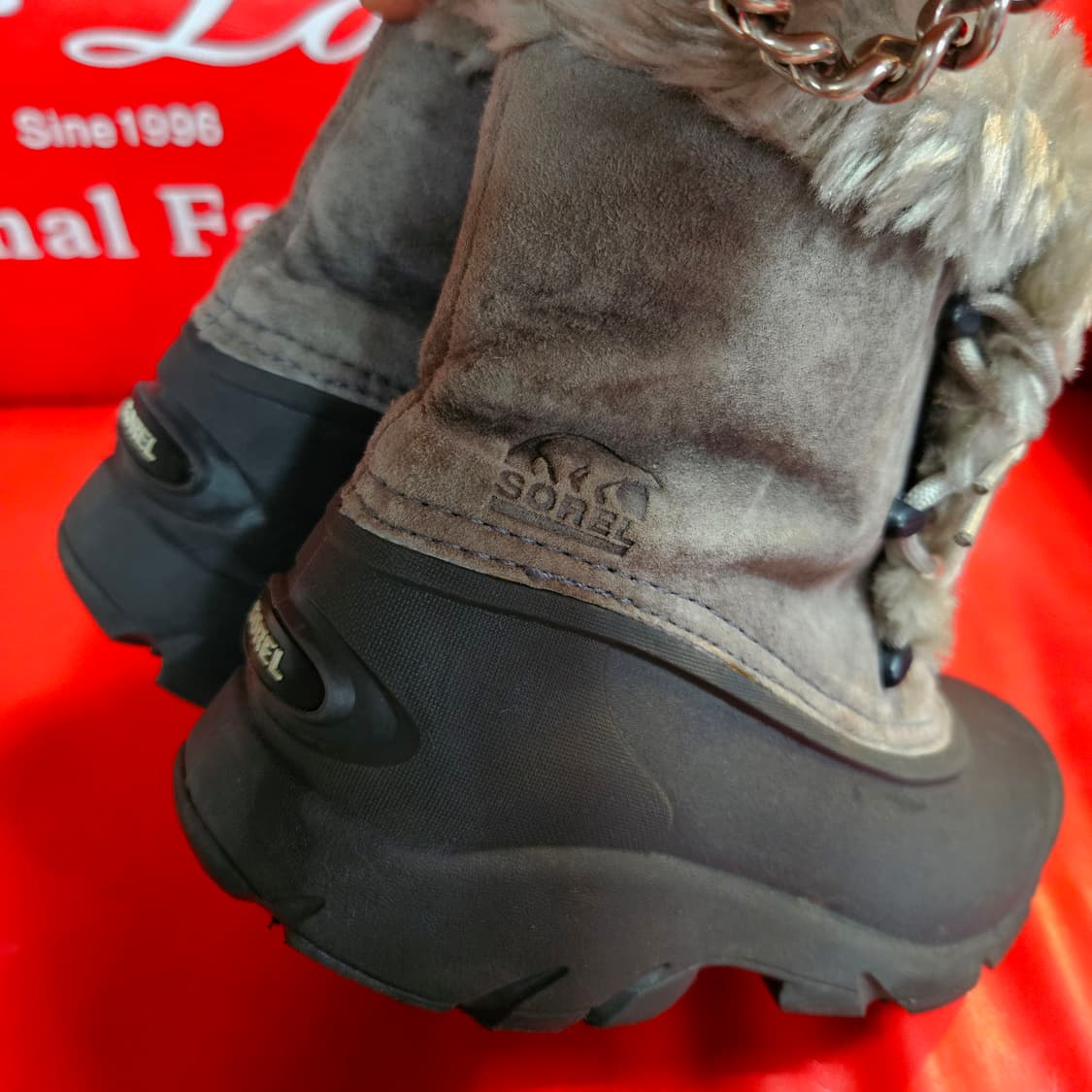 쏘렐(SOREL) 스노우 엔젤 방한 털 부츠 220size 상품이미지4