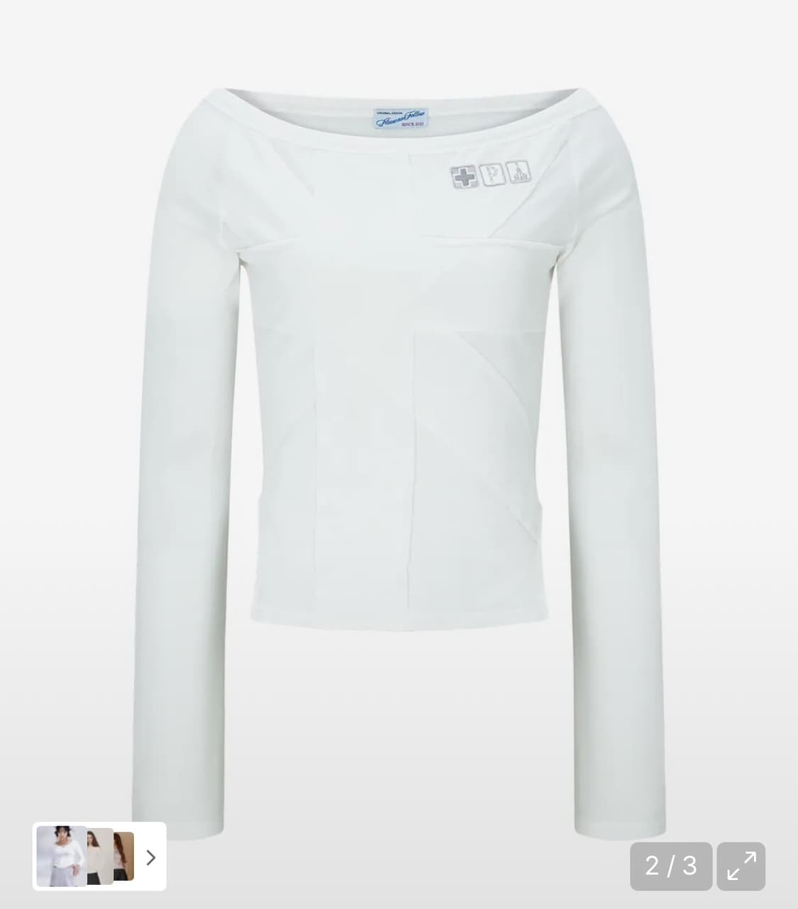 플리즈노팔로우 플노팔 메디 유니온잭 롱슬리브 상품이미지1