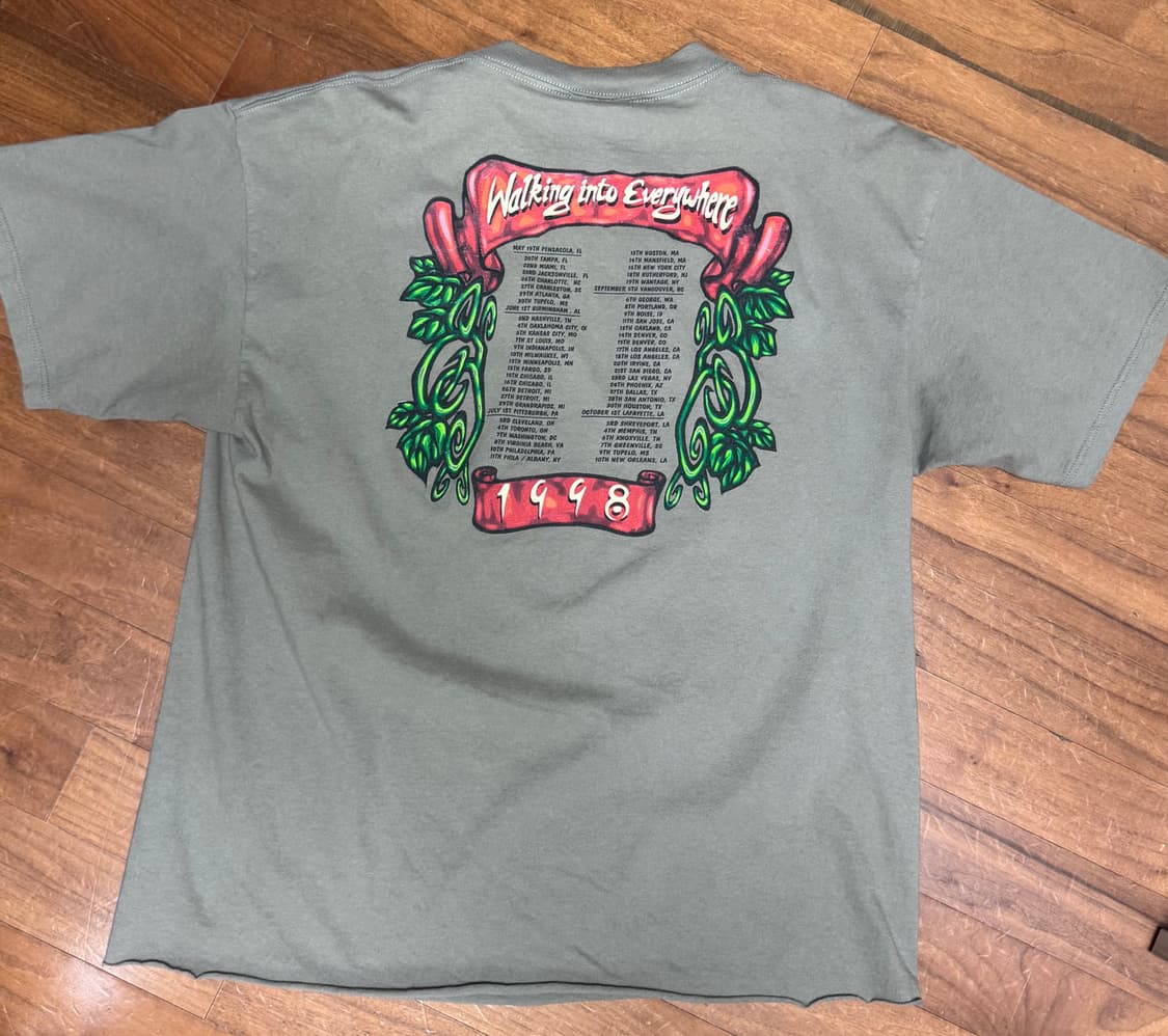 Page&plant 밴드티셔츠 빈티지 투어티셔츠 상품이미지2