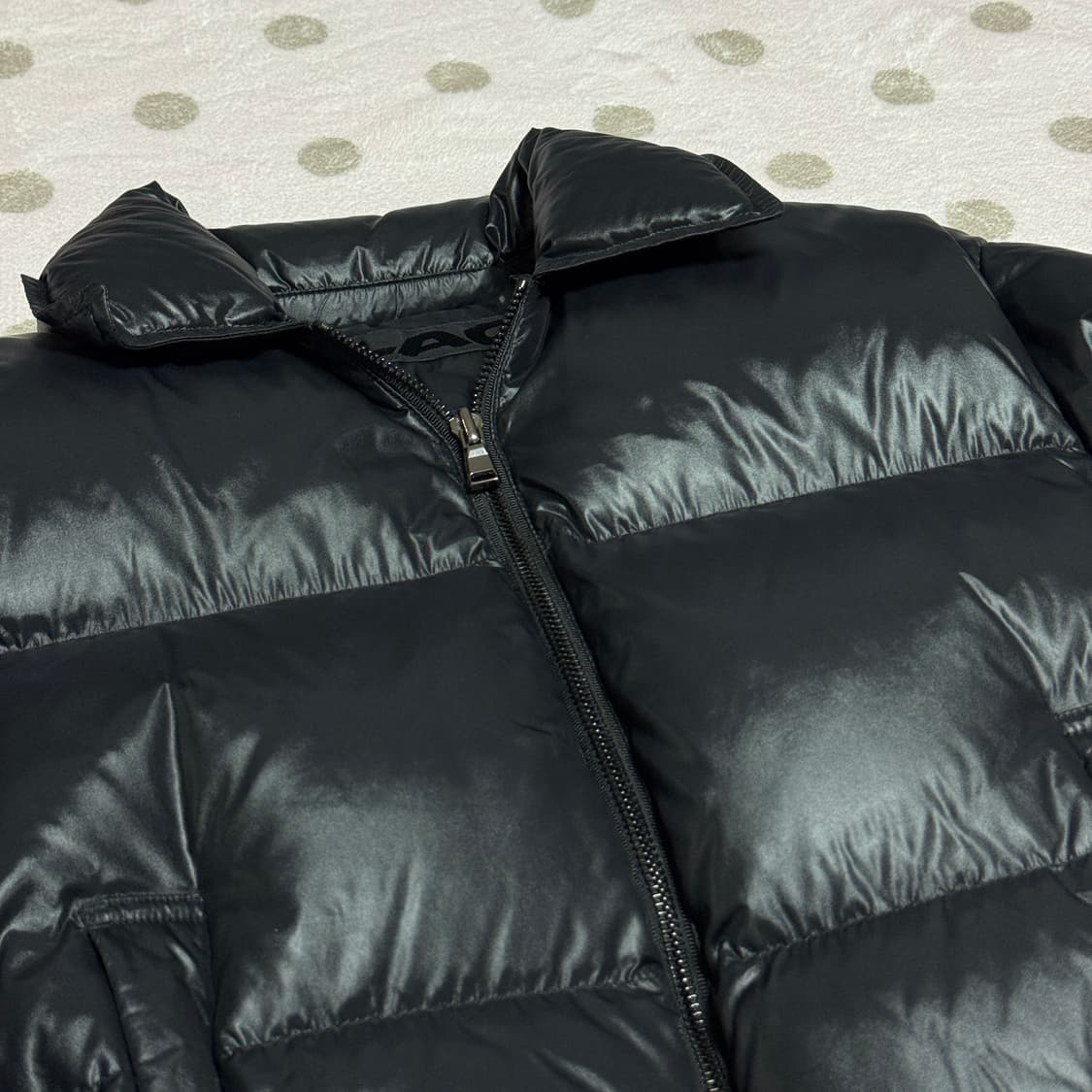 플랙 검정 패딩 상품이미지5