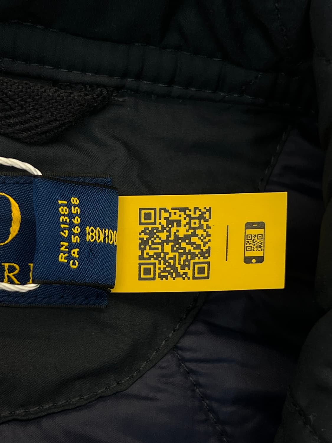 폴로 랄프로렌 23FW 네이비 퀼팅 자켓 상품이미지8