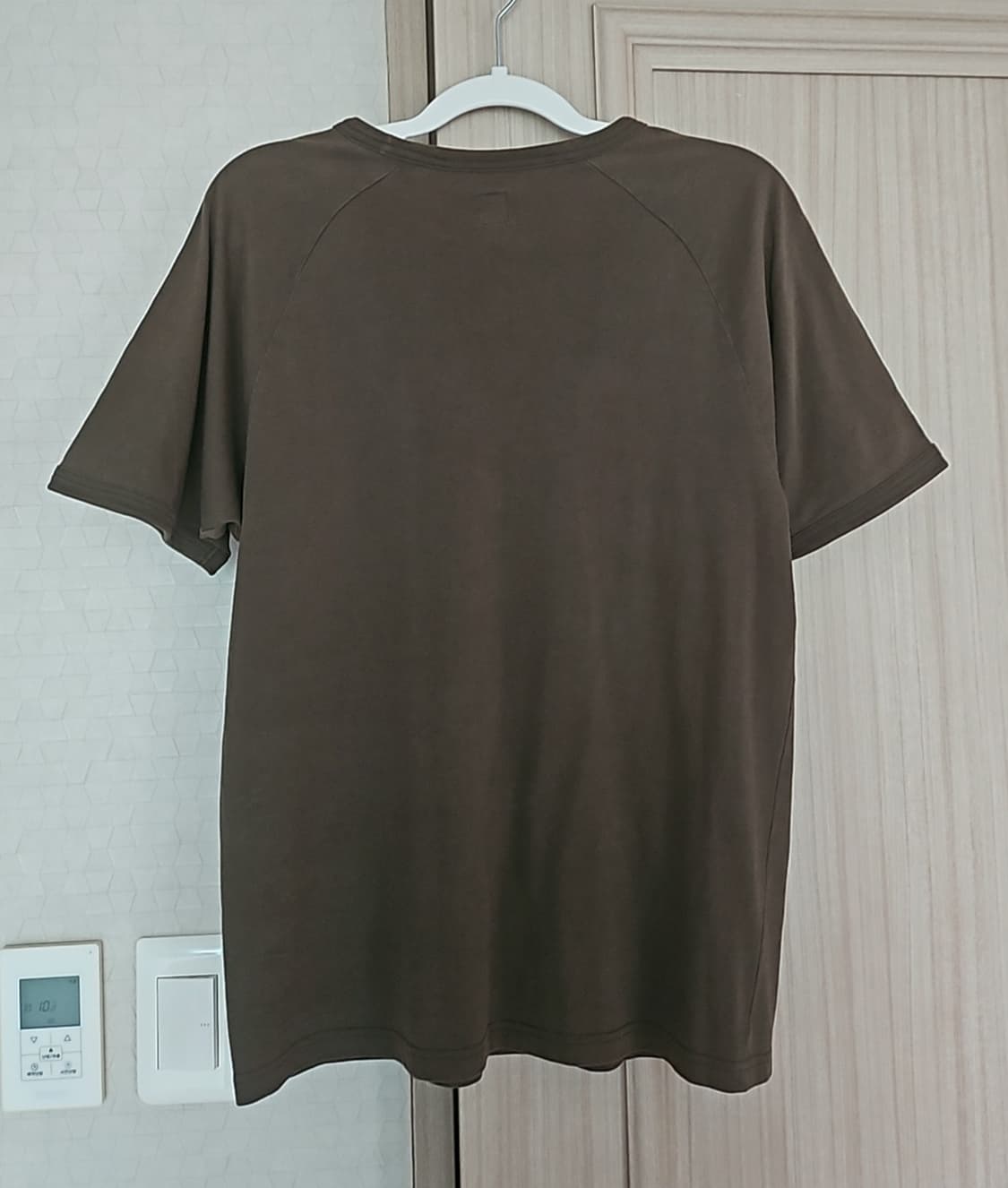 90’s 아디다스 카키 반팔 상품이미지3