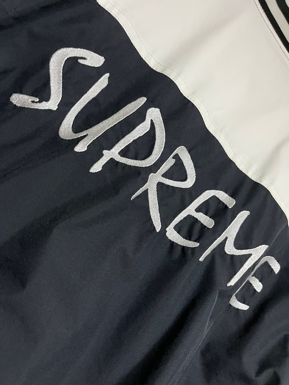 슈프림 챔피온 콜라보 웜업 바시티 자켓 상품이미지5