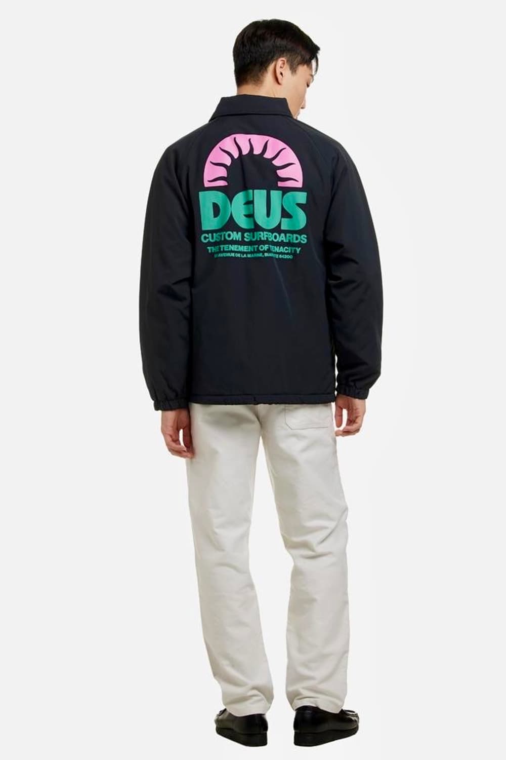 데우스 엑스 마키나 멜로디 코치 자켓 앤트러사이트 (XL,새상품) 상품이미지2