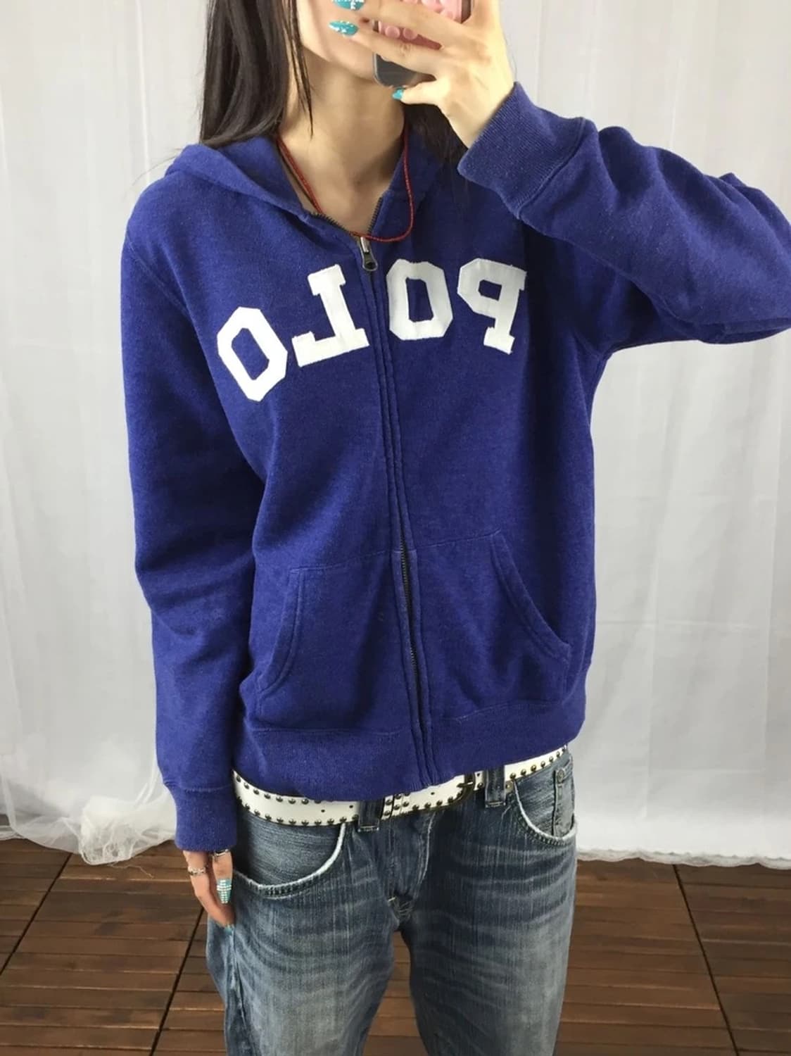 Polo Ralph Lauren Zip Hoodie Blue 상품이미지1