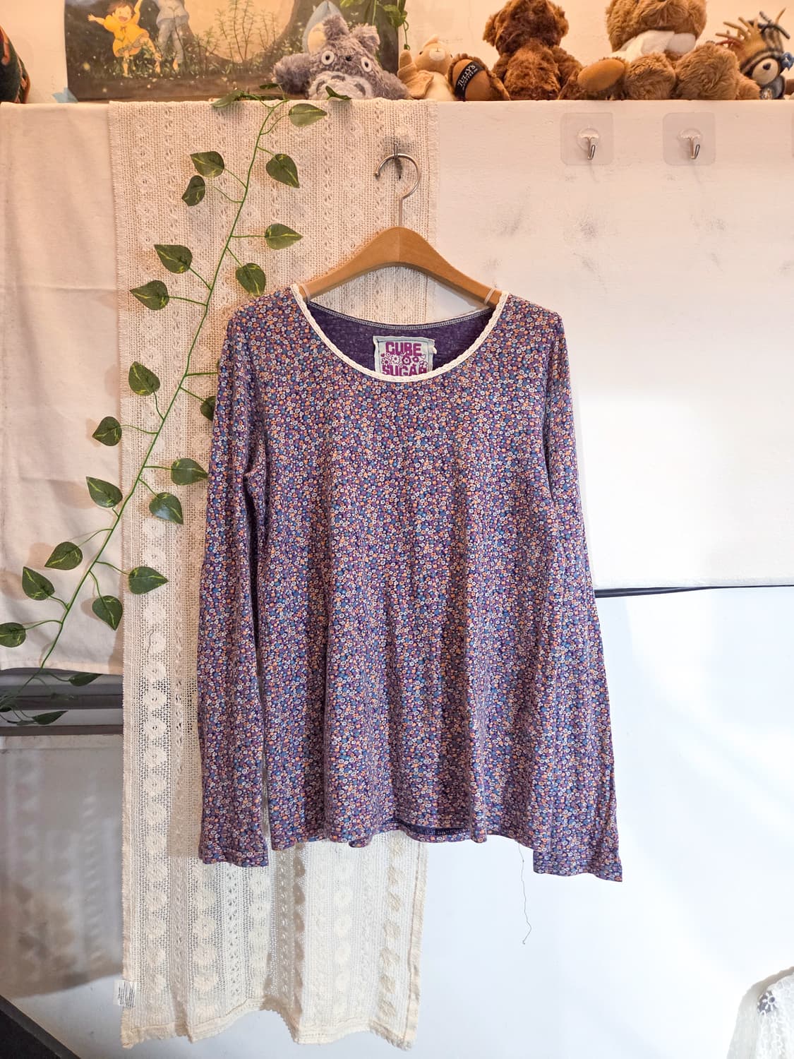 보라 잔꽃 슬리브 상품이미지1