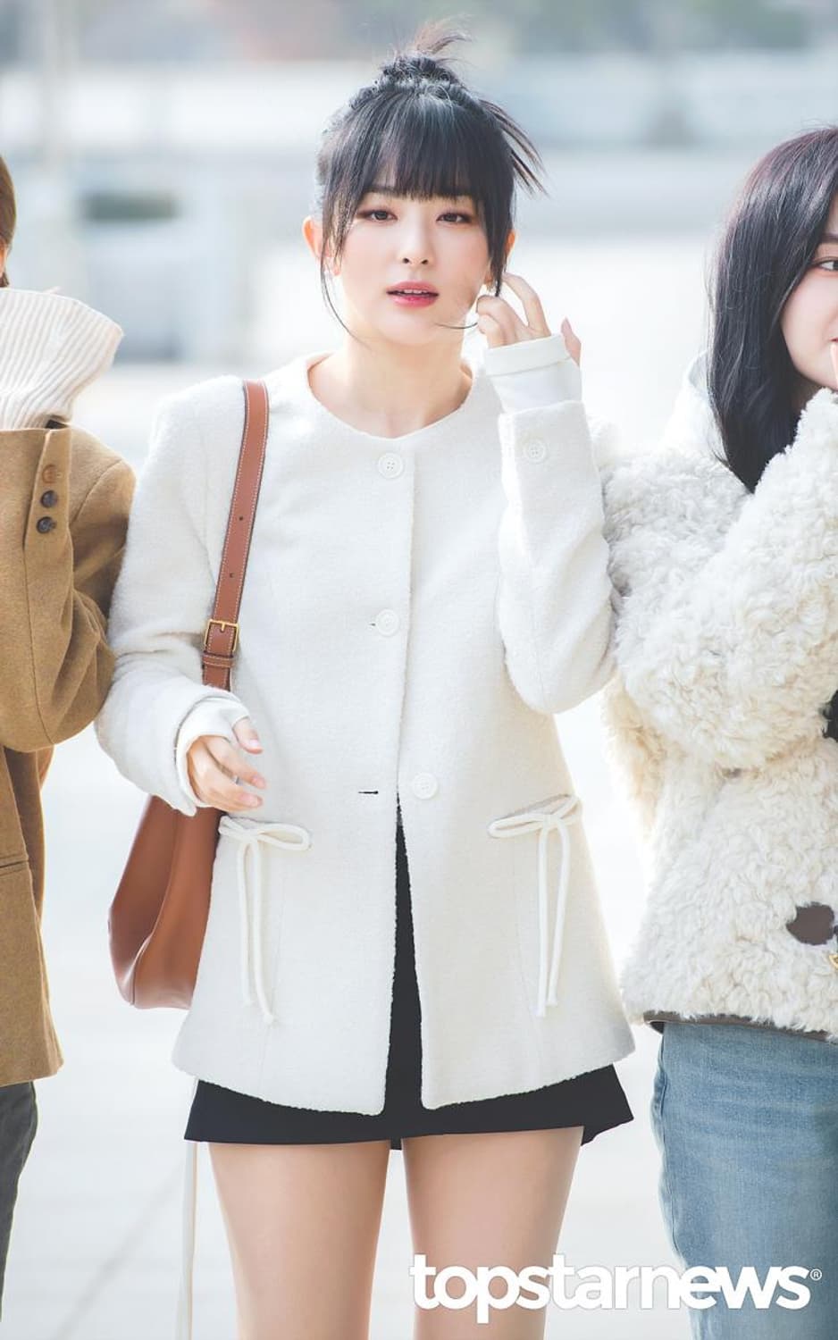 더티스 thetis 리본 디테일 트위드 자켓 팬츠 상품이미지3