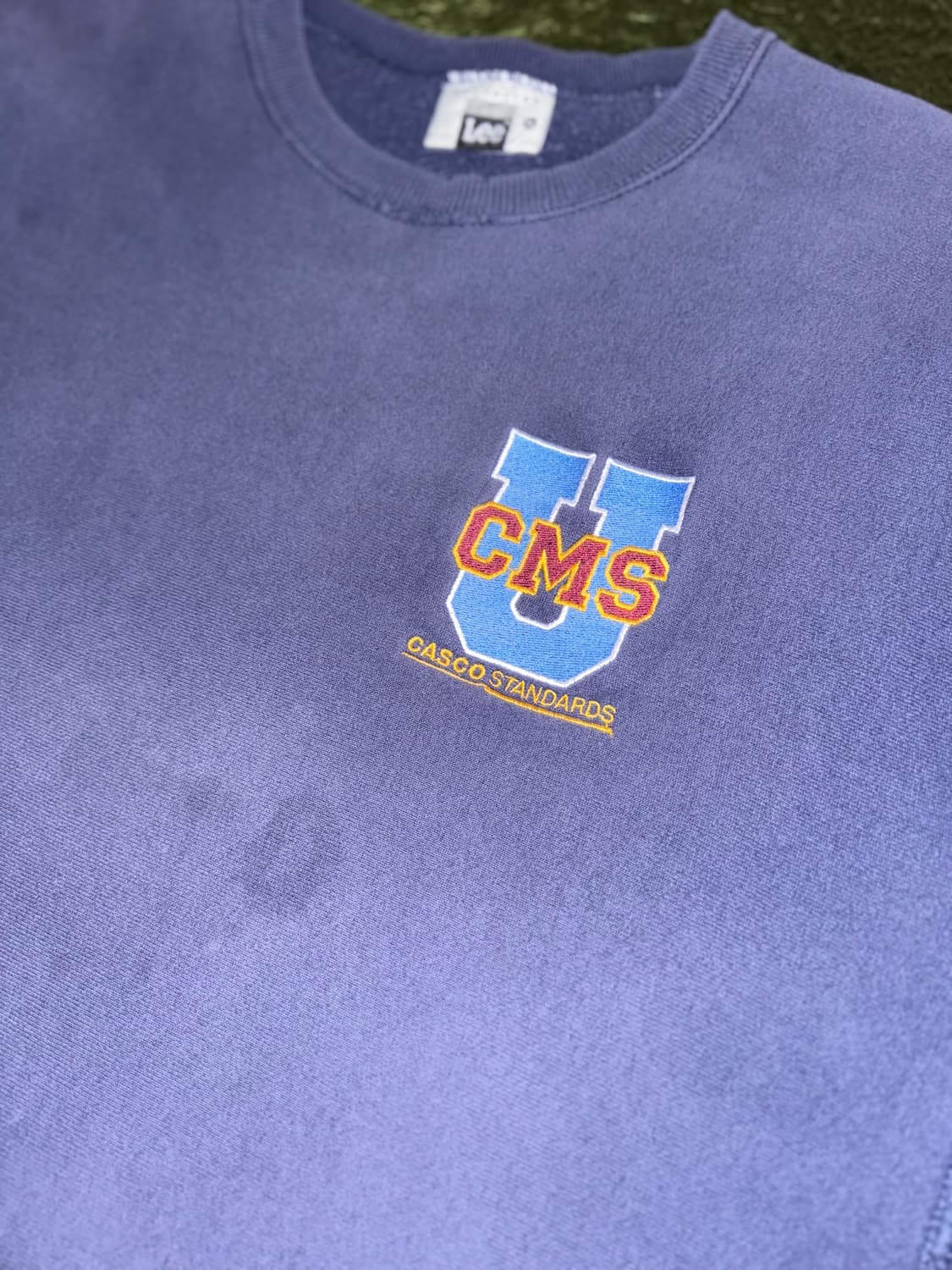 [XL] 90s LEE 리 크로스 그레인 MADE IN USA 스웻셔츠 상품이미지2