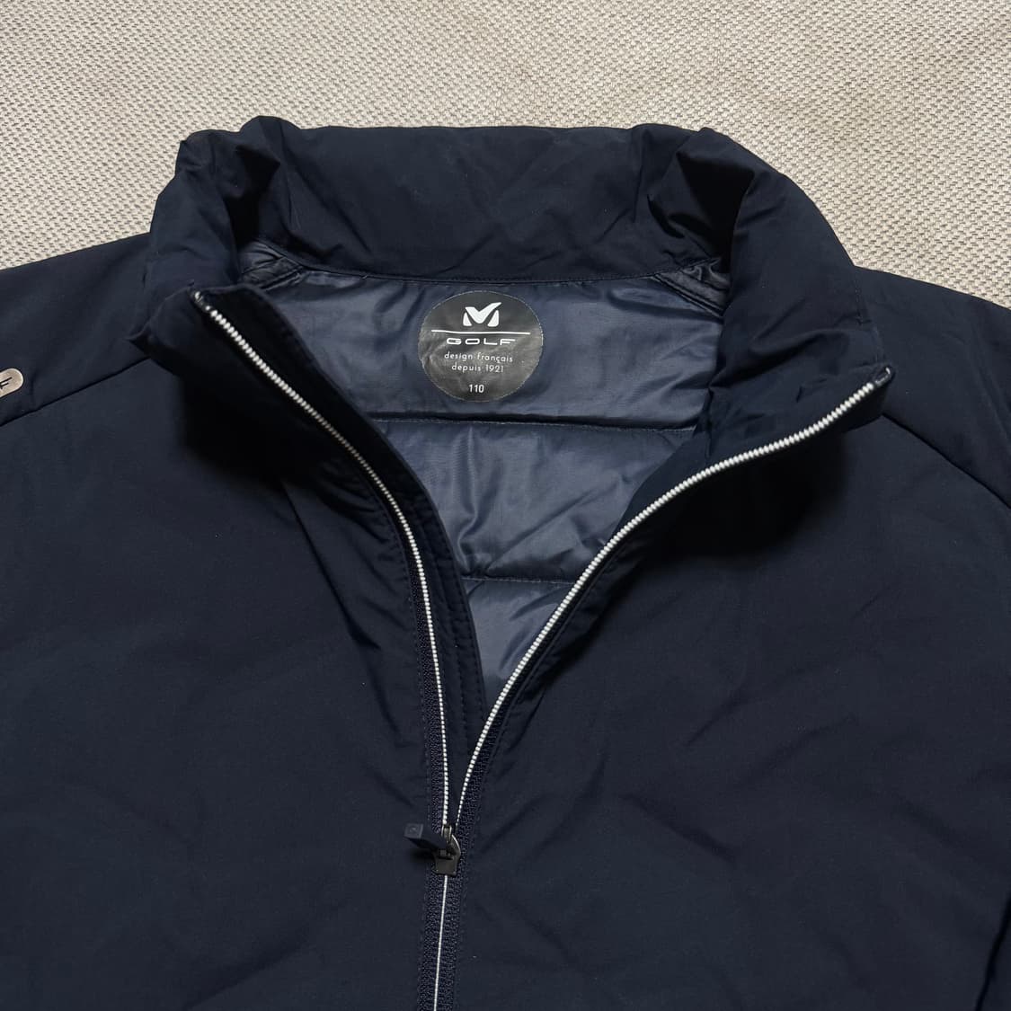 밀레 골프 퀄팅 경량패딩 상품이미지4