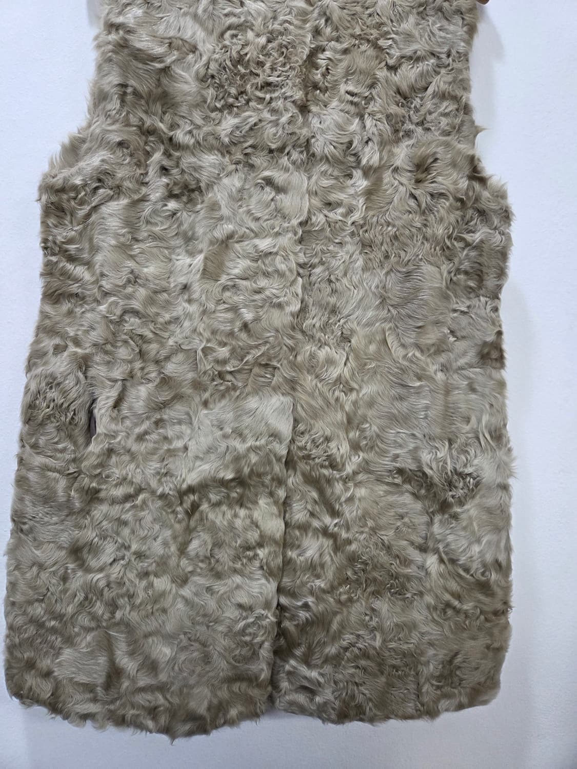 JUN FUR 천연퍼 베스트 Y2K 올드스쿨 연말모임룩 상품이미지4