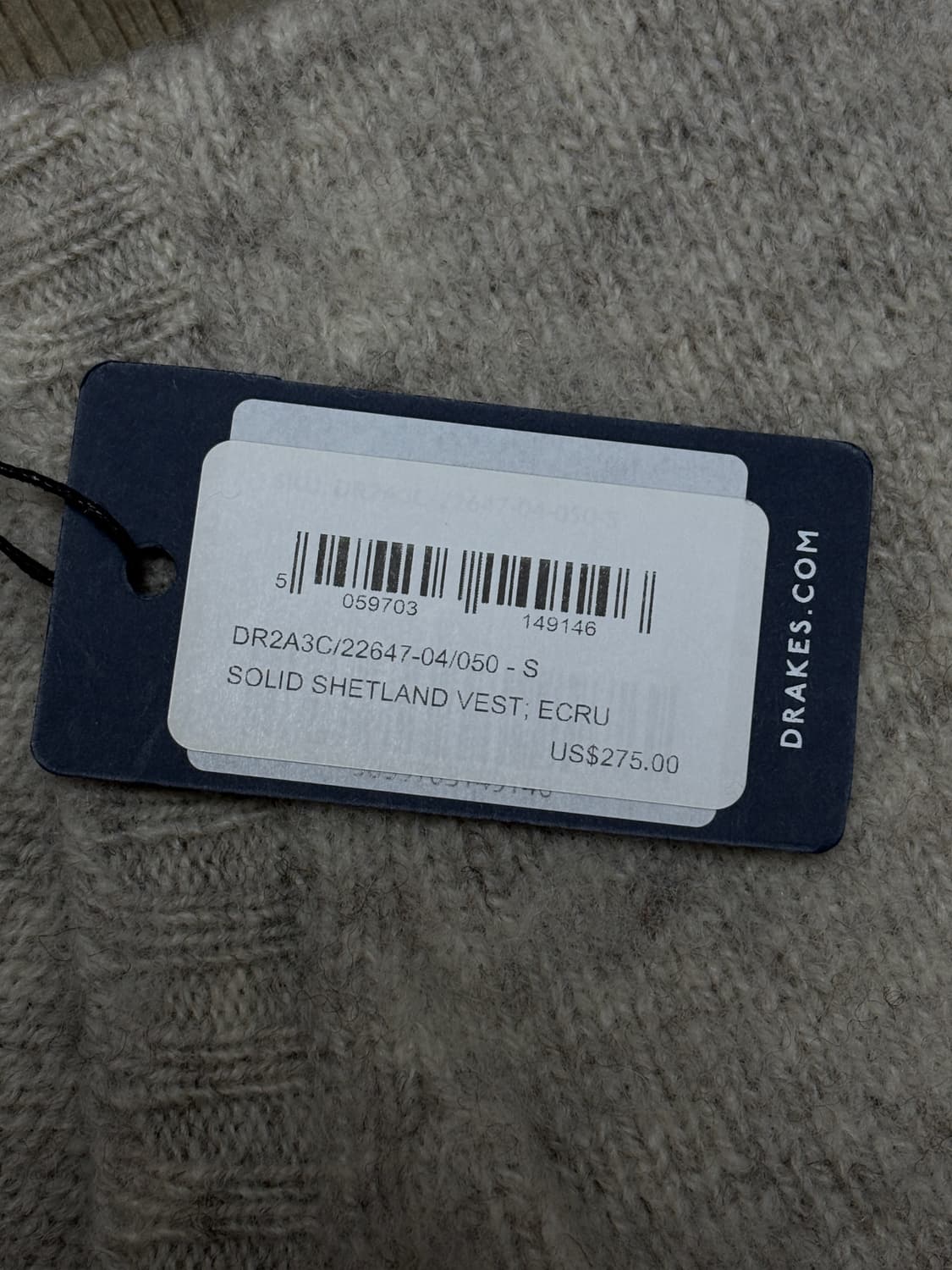 드레익스 셔틀랜드 쉐기독 베스트 새제품 상품이미지3