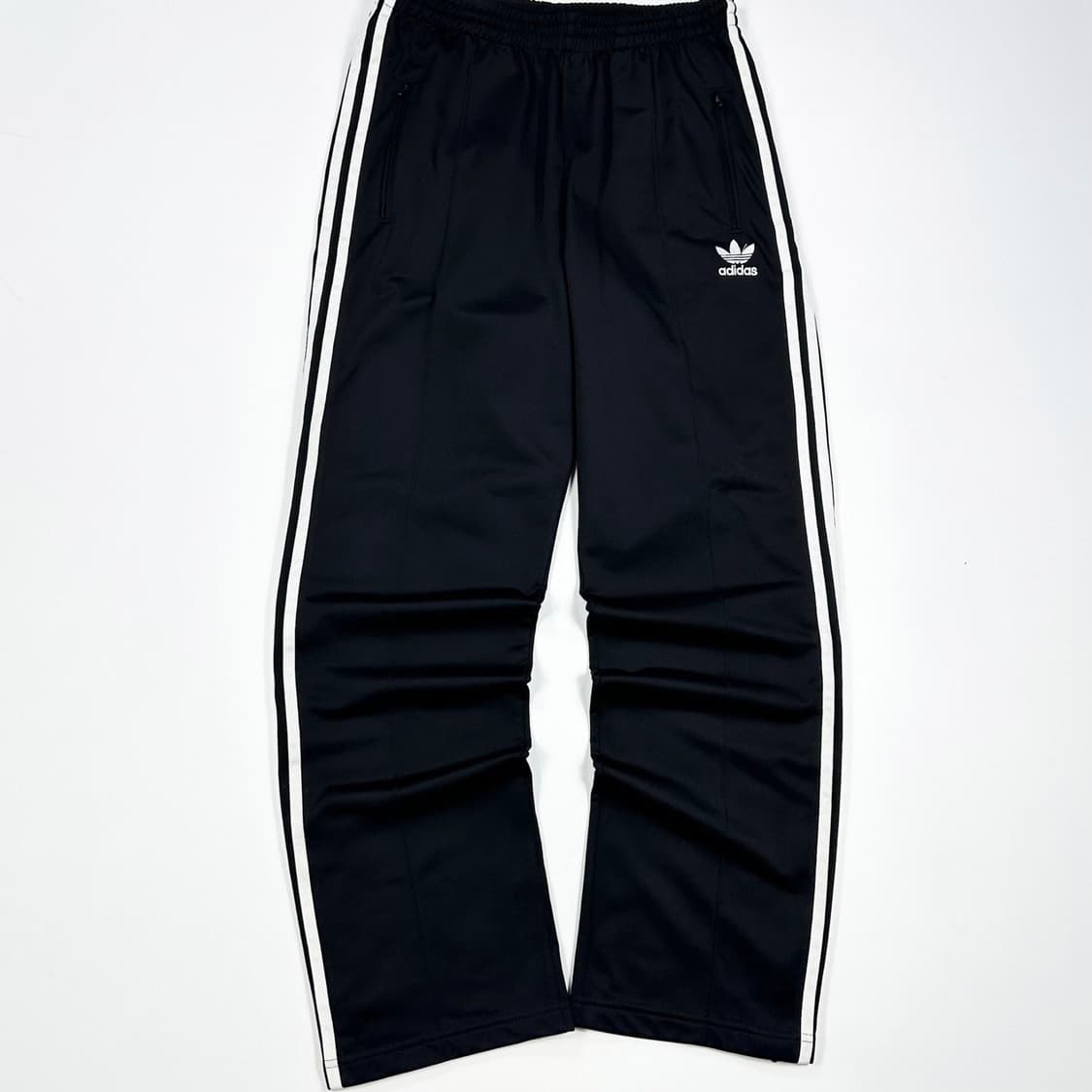 아디다스 파이어버드 블랙 트랙 츄리닝 바지 (L 여성추천) 상품이미지3