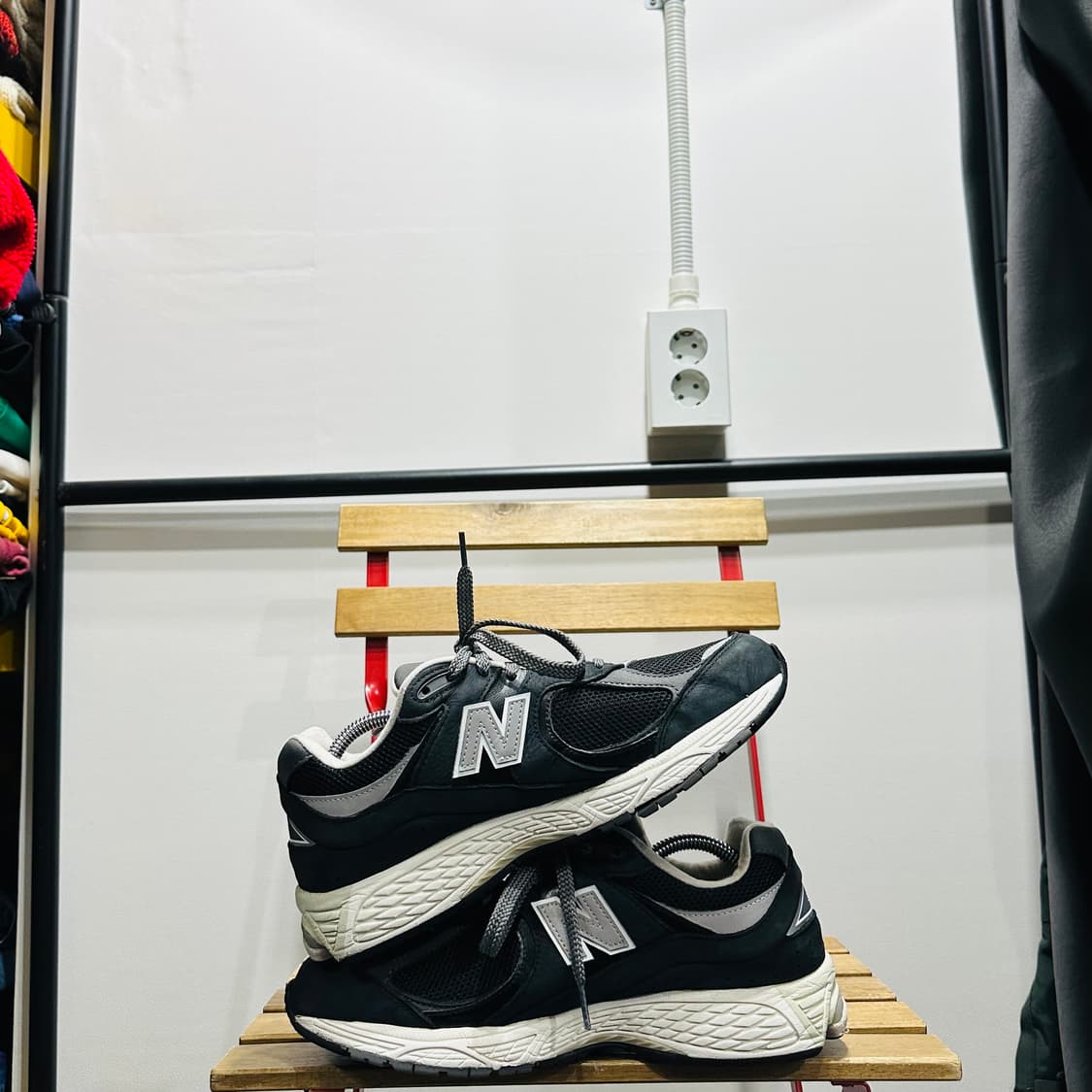 270) 뉴발란스 운동화 남성 남자 신발 2002R 블랙 상품이미지7