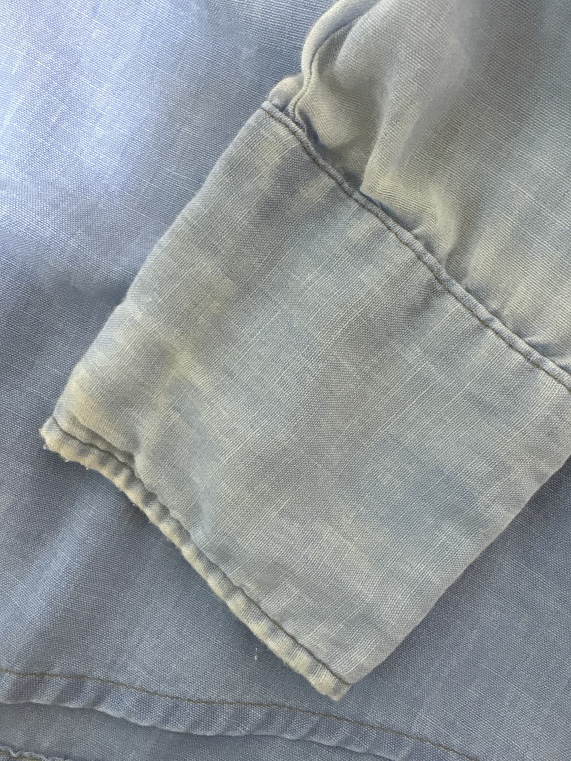 70’s Sears 샴브레이 웨스턴셔츠 상품이미지4