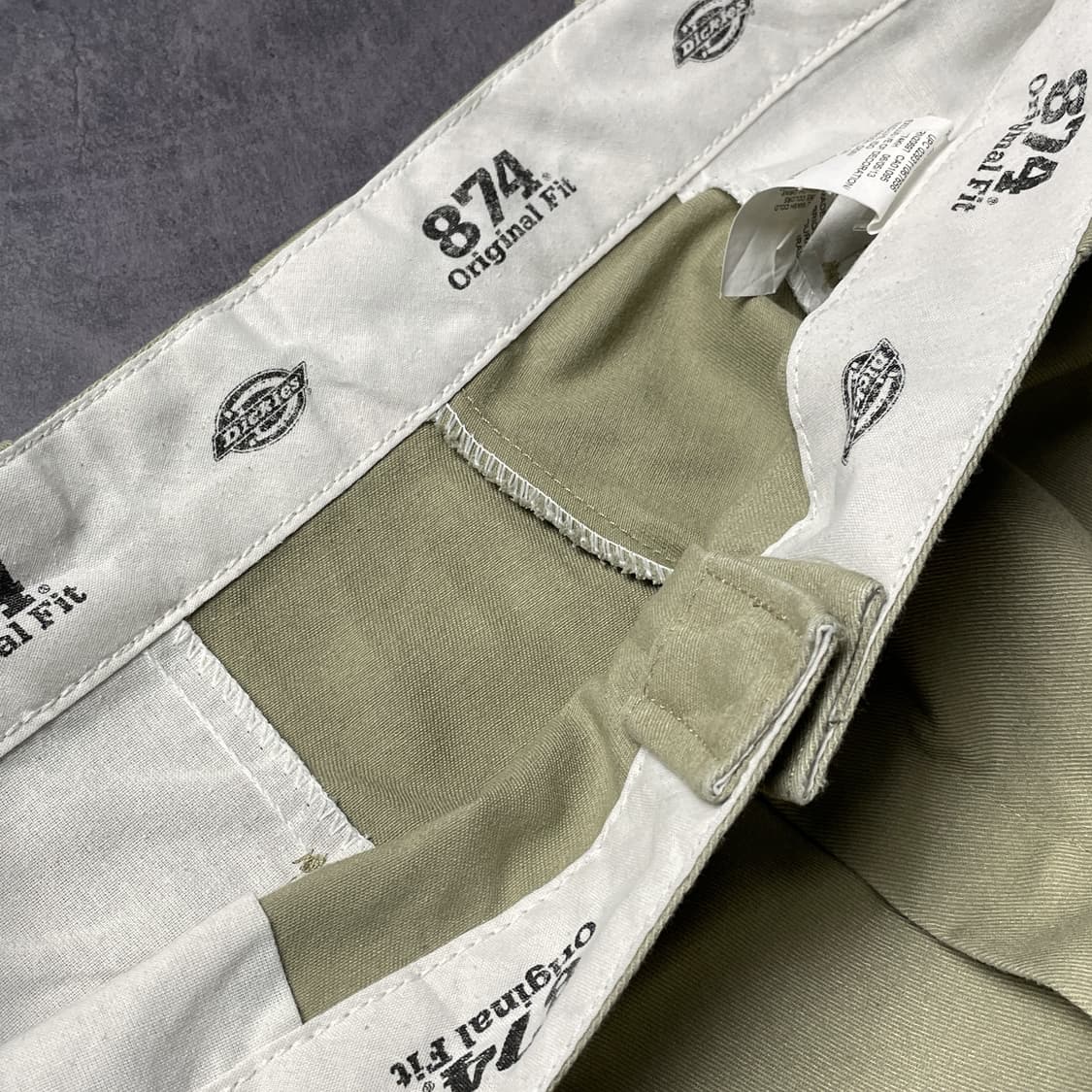 DICKIES 디키즈874 빈티지 베이지 워크 팬츠 A01063 상품이미지9