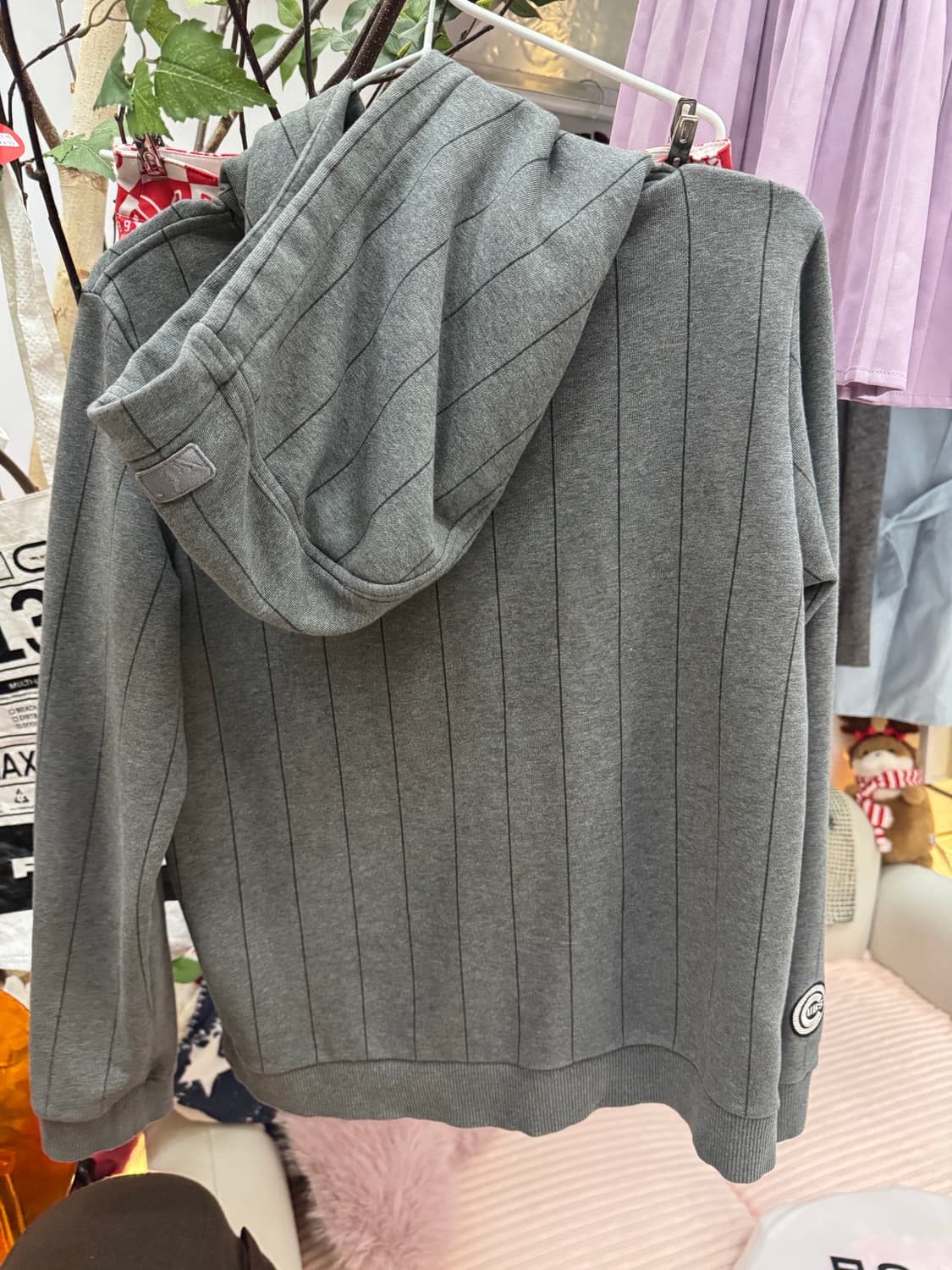 MLB 엠엘비 컵스 스트라이프 후드 상품이미지9