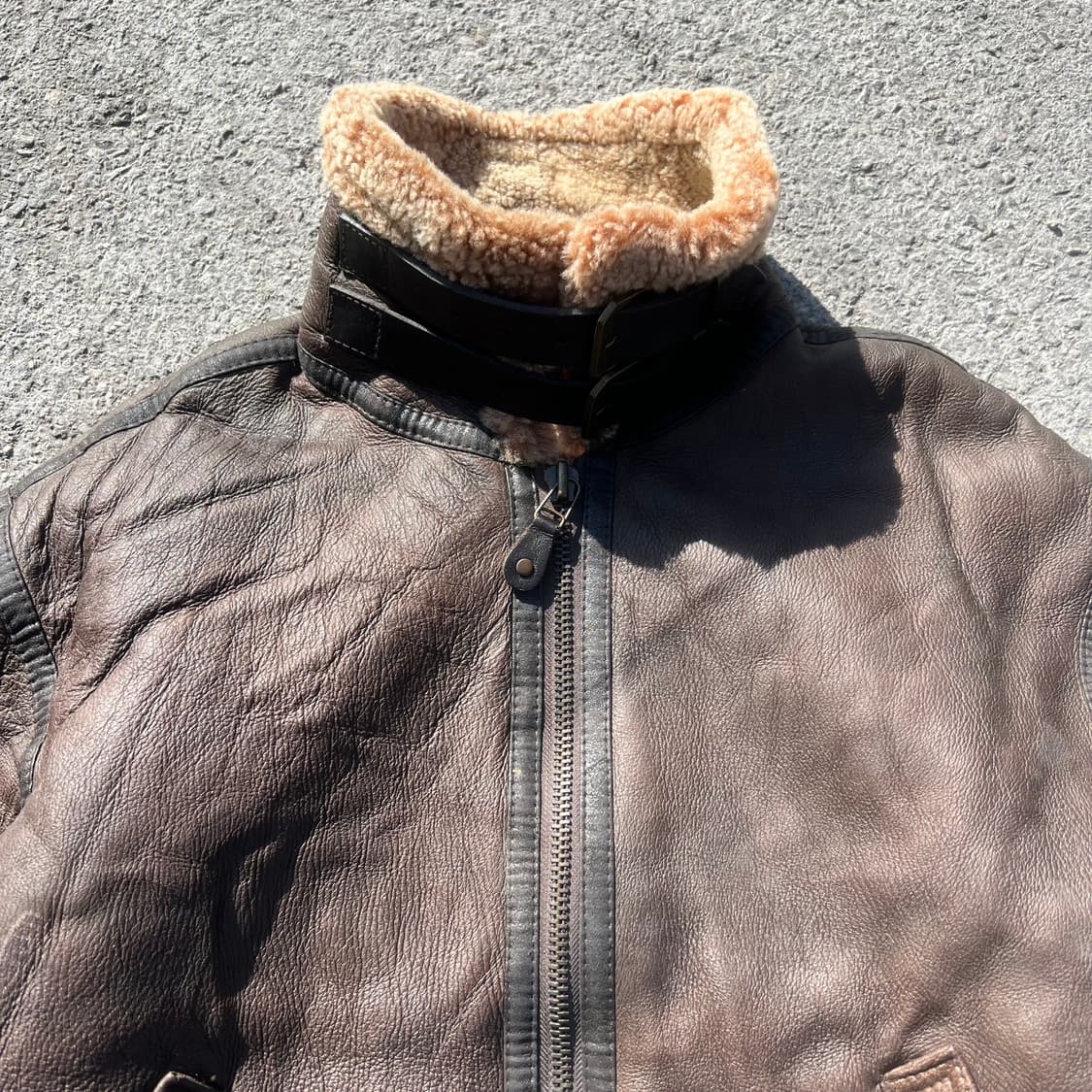 빈티지 B-3 무톤 자켓 상품이미지2