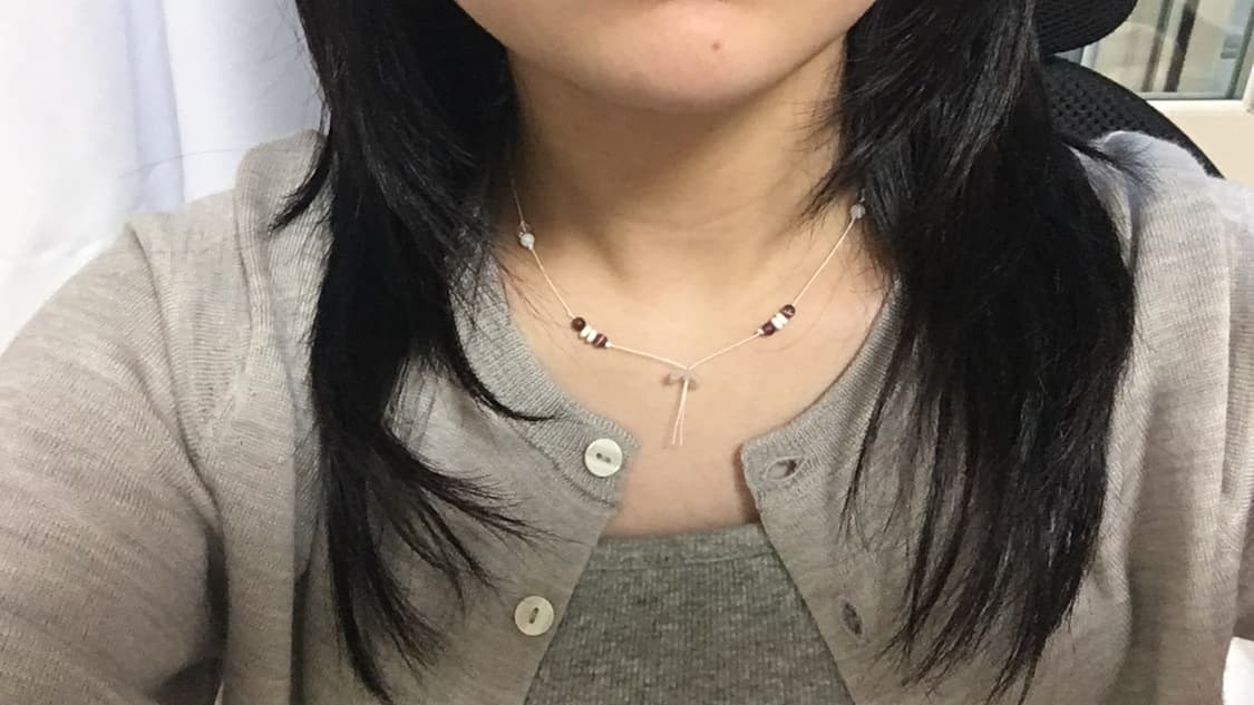 비즈 끈목걸이 상품이미지4