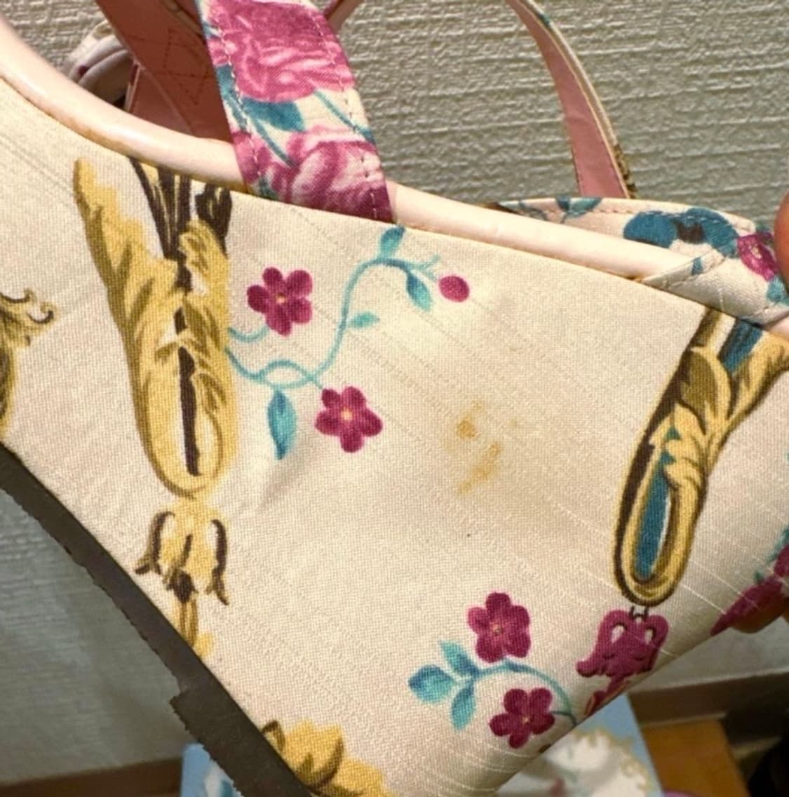 JESUS DIAMANTE 지저스 디아망떼 리본 펌프스 하이힐 샌들 상품이미지4