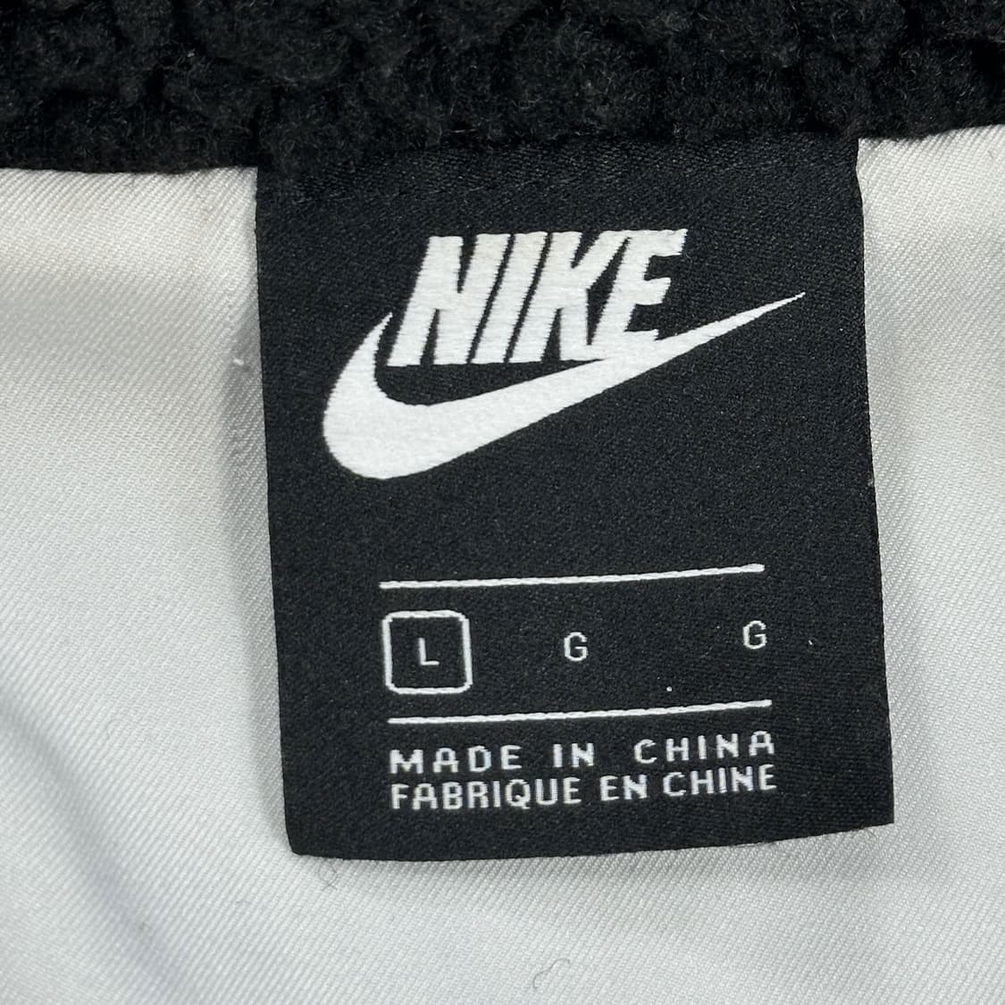 나이키 여성 빅스우시 크롭 양털 후리스 블랙 여성L 상품이미지7