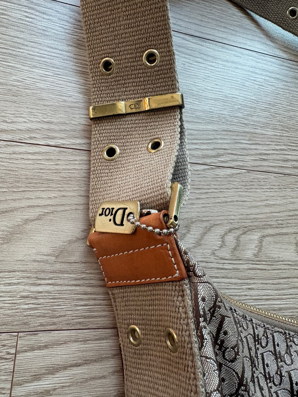 디올 오블리크 트로터 반달 호보백  상품이미지6