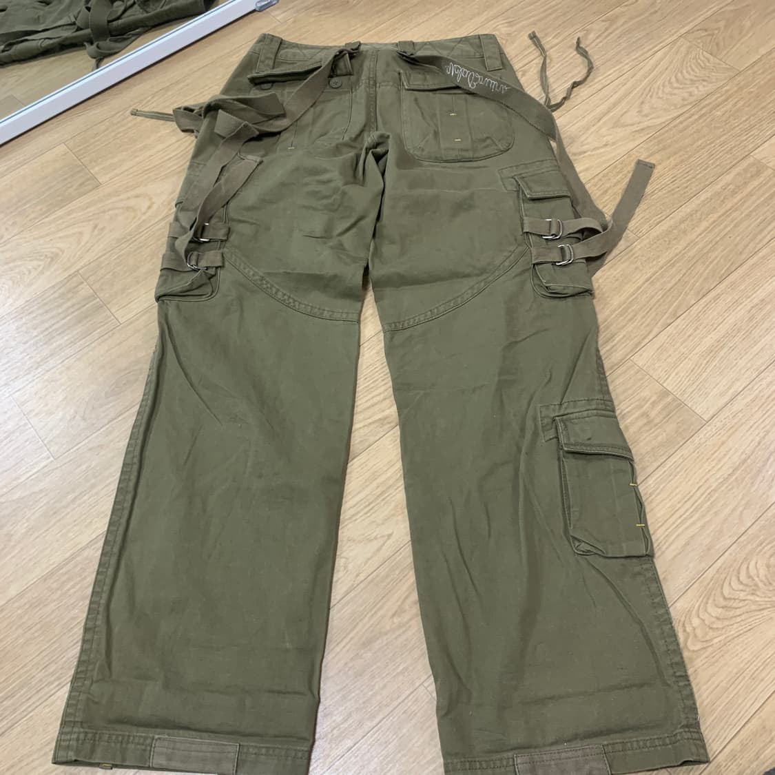 29)UCLA 빈티지 멜빵 7포켓 카고 팬츠 상품이미지2