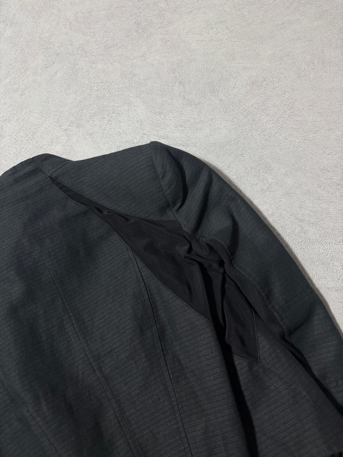 헬무트 랭 비대칭 메쉬 코튼 자켓 상품이미지10