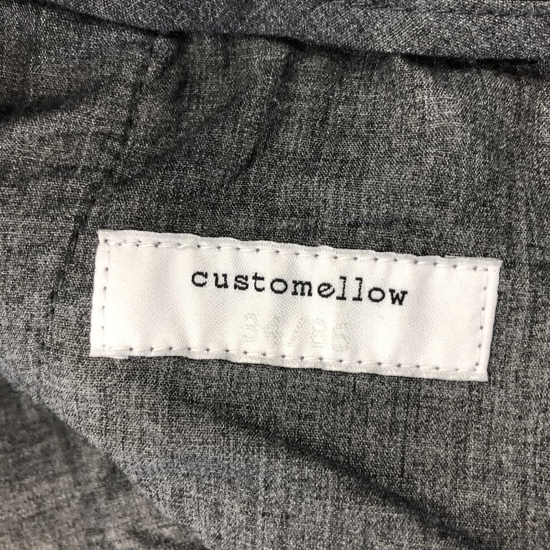 커스텀멜로우 울 밴딩 크롭 모직슬랙스 33 인치  상품이미지5
