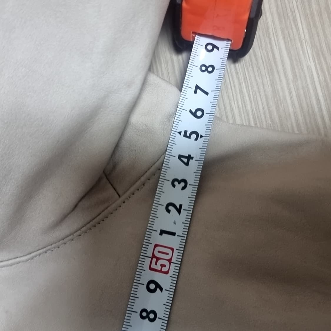 엠포리오 아르마니 남성 송아지가죽자켓 아이보리(105) 상품이미지6