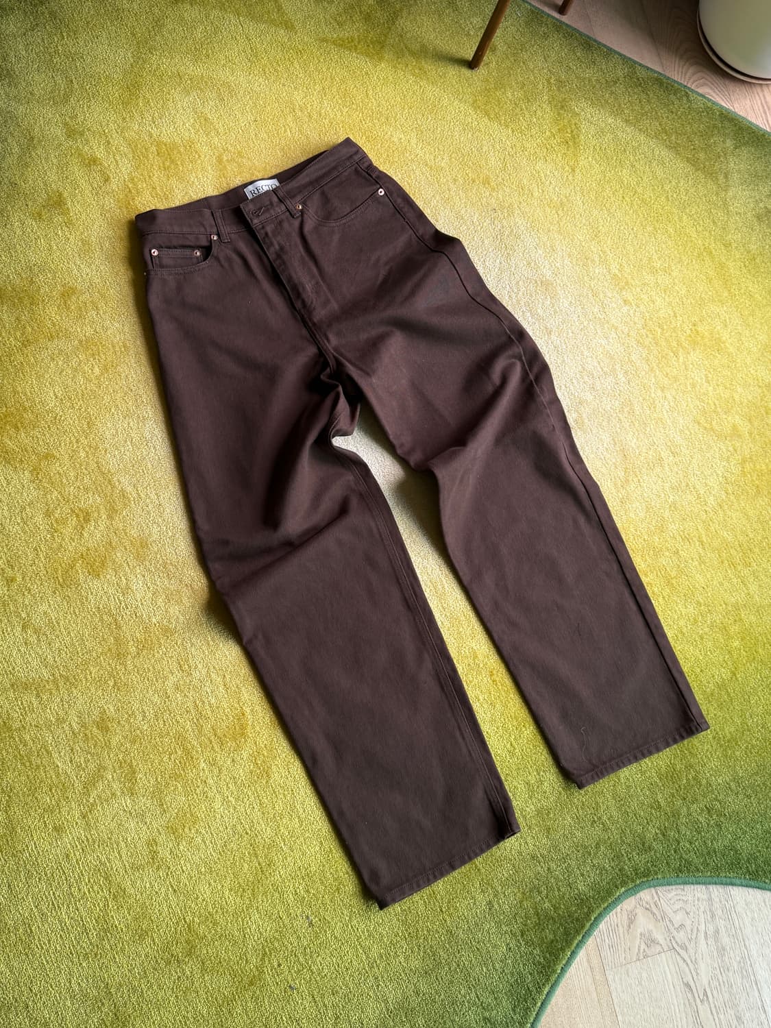 렉토 데님 브라운 S 상품이미지1