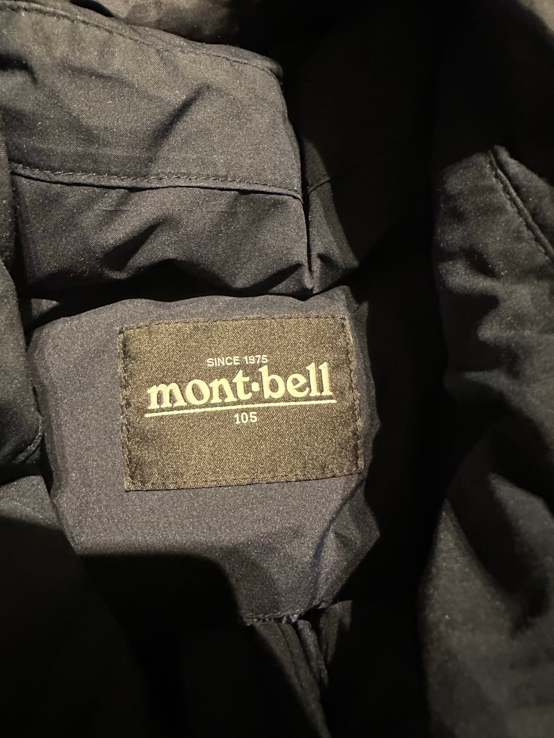 몽벨 남성 고주파 구스다운 자켓 네이비 105 상품이미지3