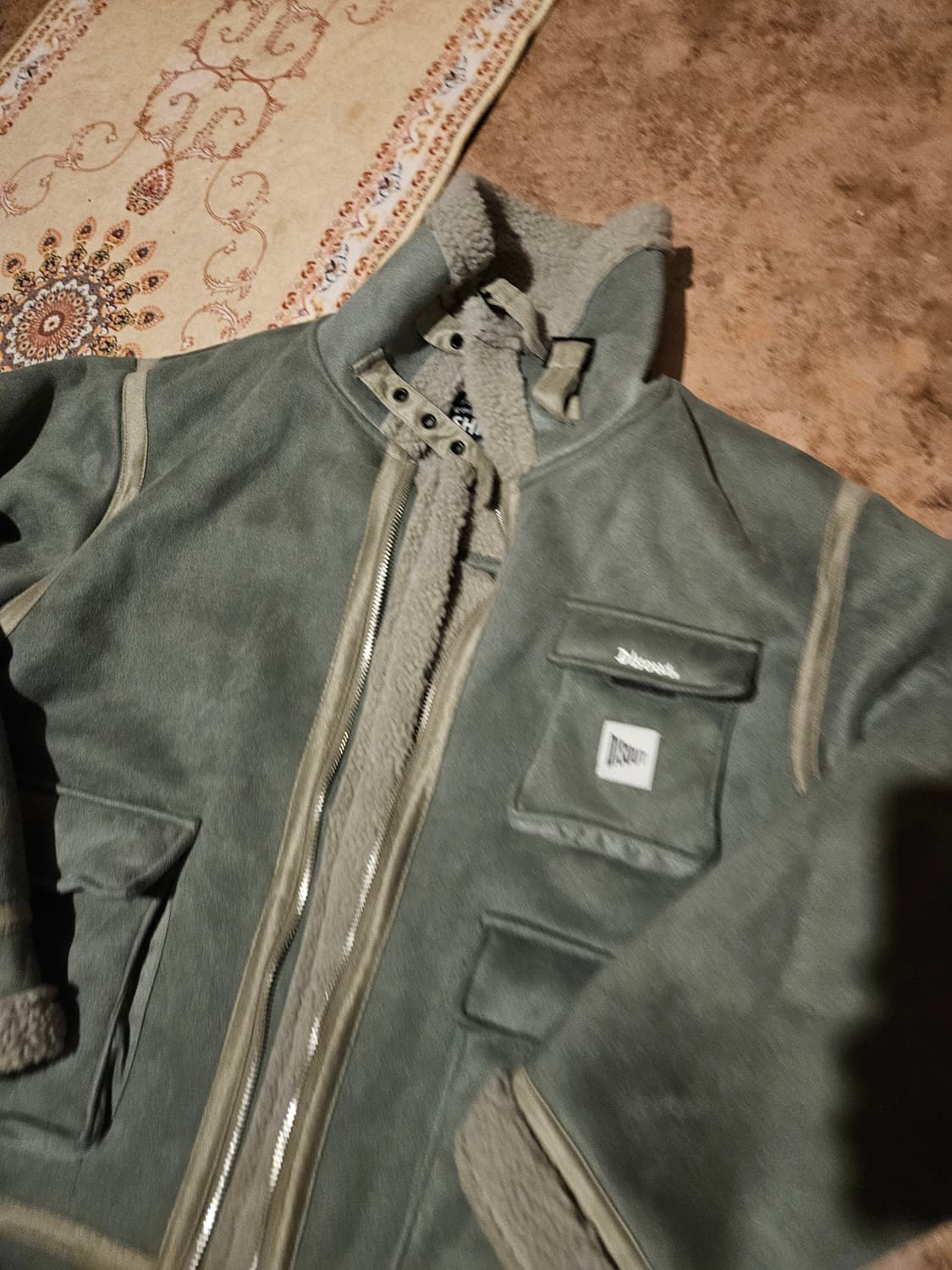 DISOUT 무스탕 양털 자켓 상품이미지2