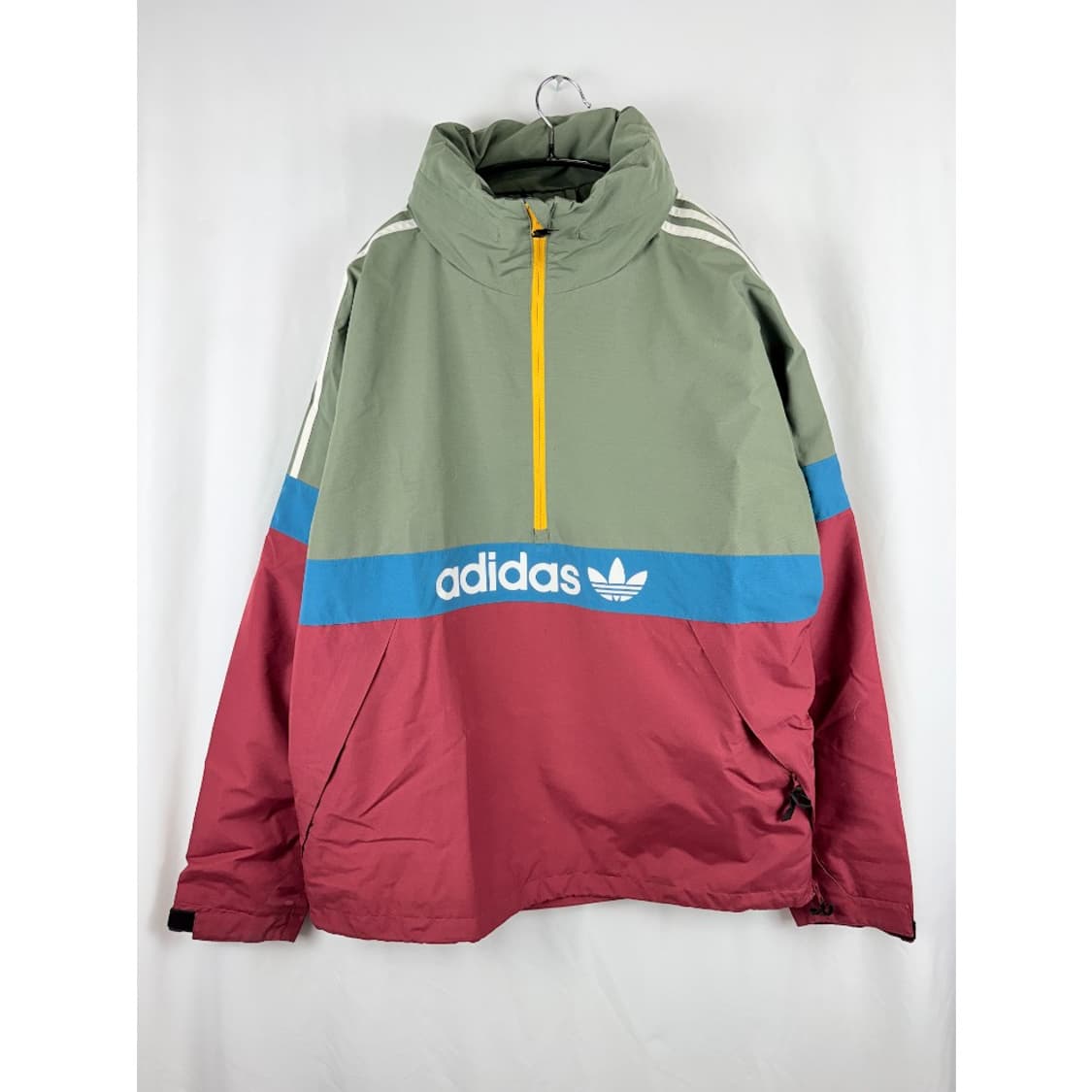 (2XL) 아디다스 오리지널 BB 스노우브레이커 재킷 마룬 상품이미지2