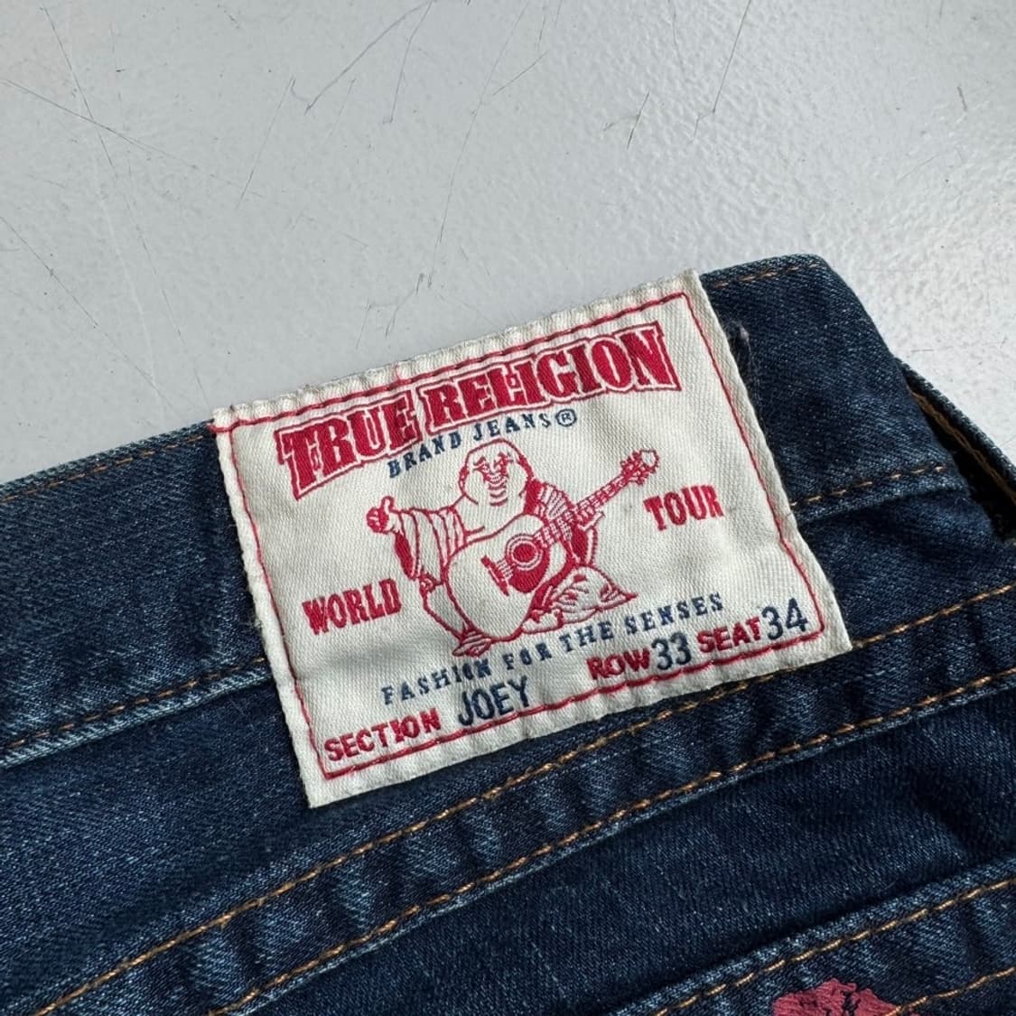 트루릴리전 Y2K 조이 부츠컷 데님팬츠 상품이미지6