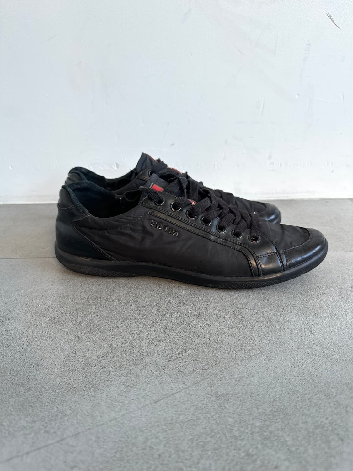 프라다 스포츠 아메리카컵 스니커즈 블랙 상품이미지3