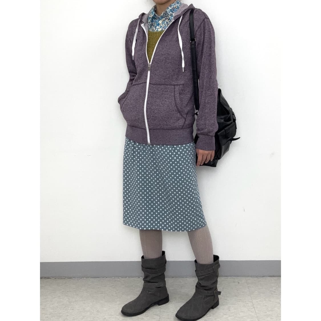 빈티지 후드 집업 상품이미지2