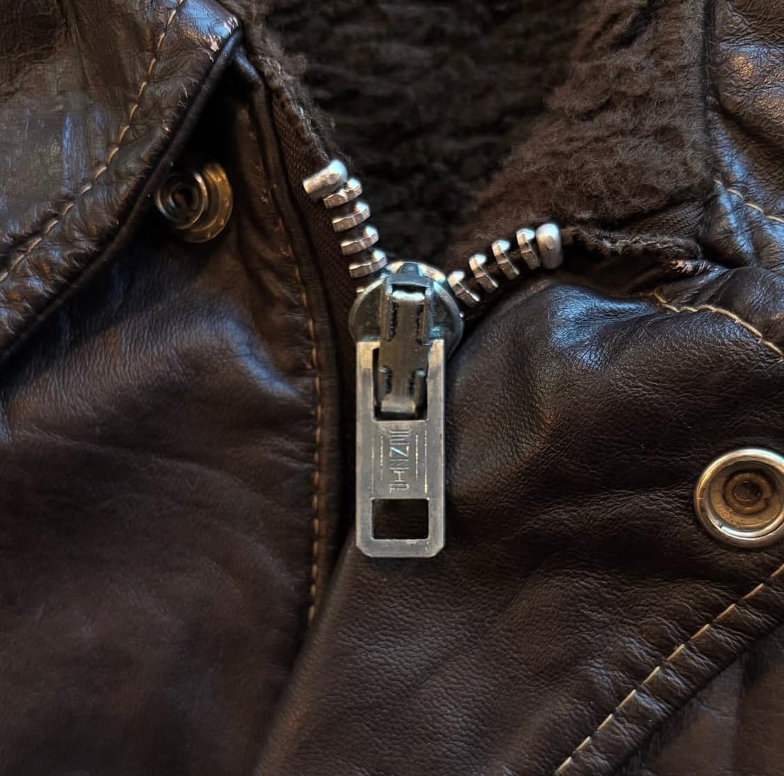 90's U.S.A 가죽 자켓 상품이미지7