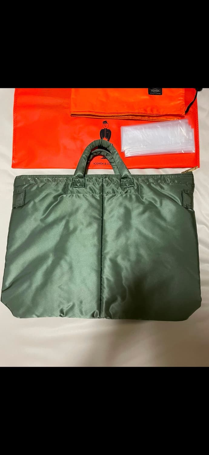 포터 탱커 숏 헬멧백 라지 세이지 그린 상품이미지2