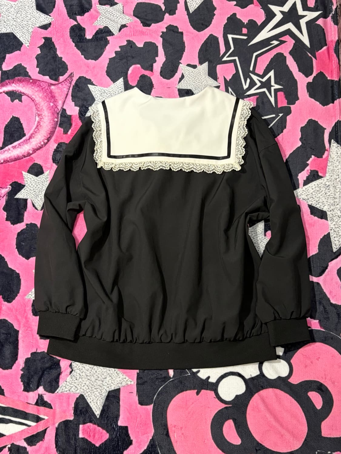 Y2K Lolita Sailor Collar Zip-Up 상품이미지2